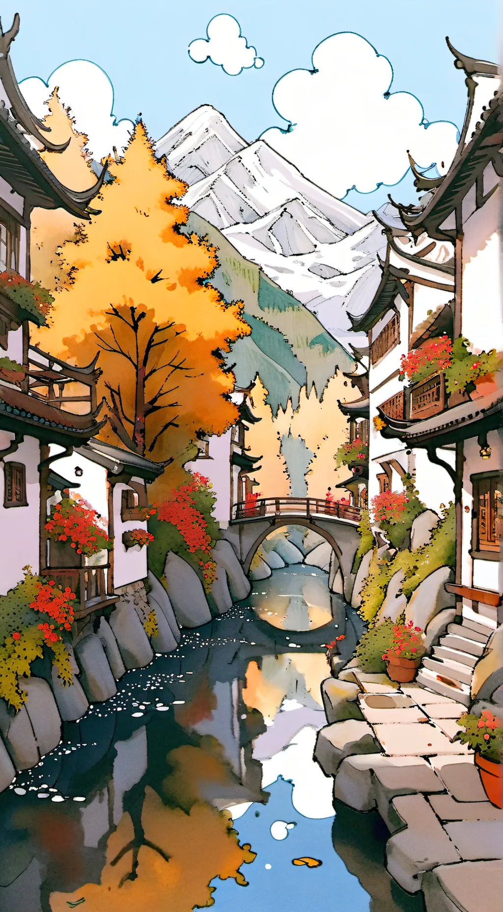 ai character: Wedgie school  background