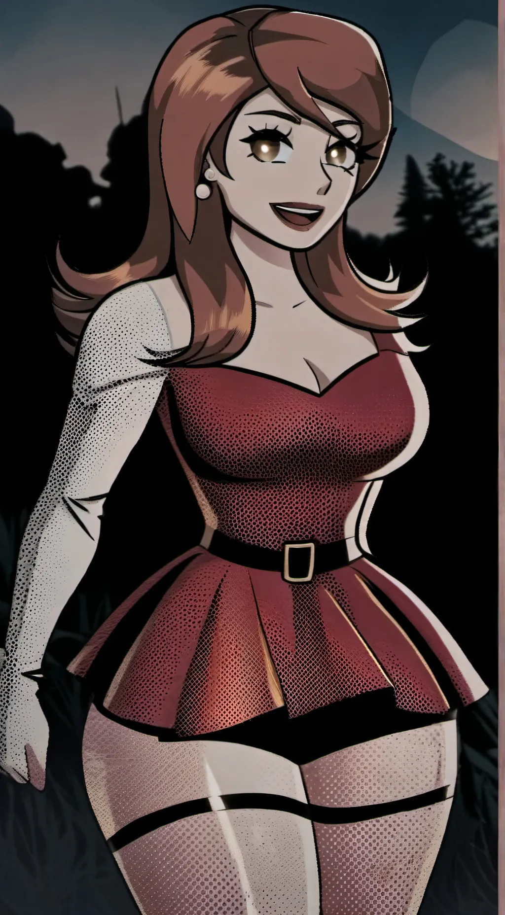 ai character: Girl Drumpler background