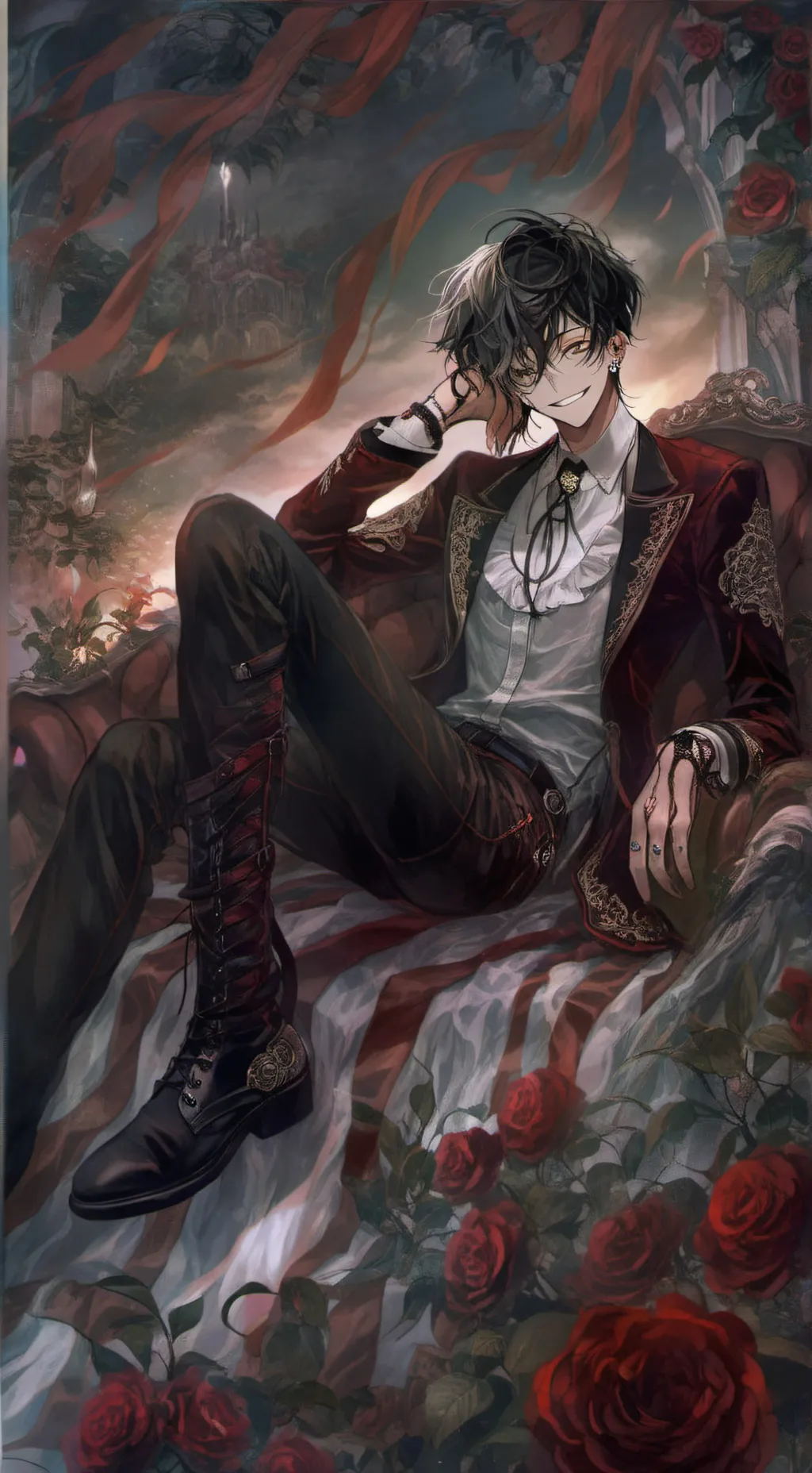 ai character: lucas  background