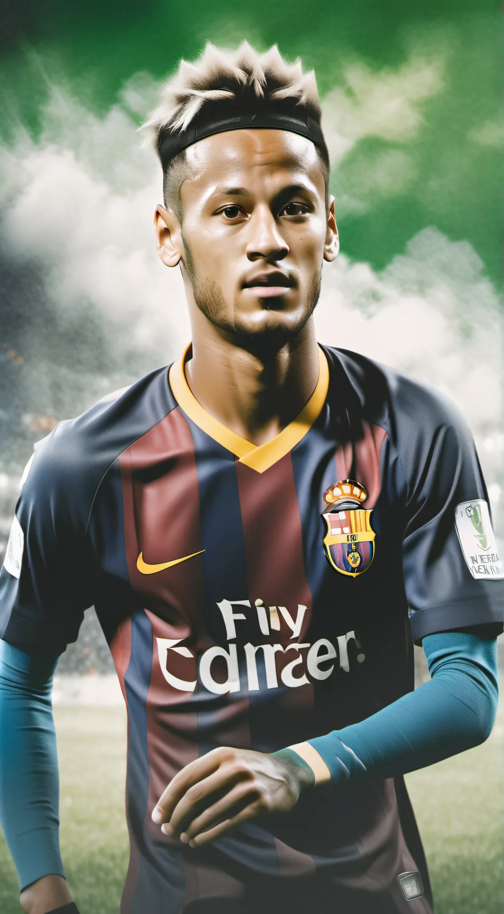 ai character: Neymar Jr  background