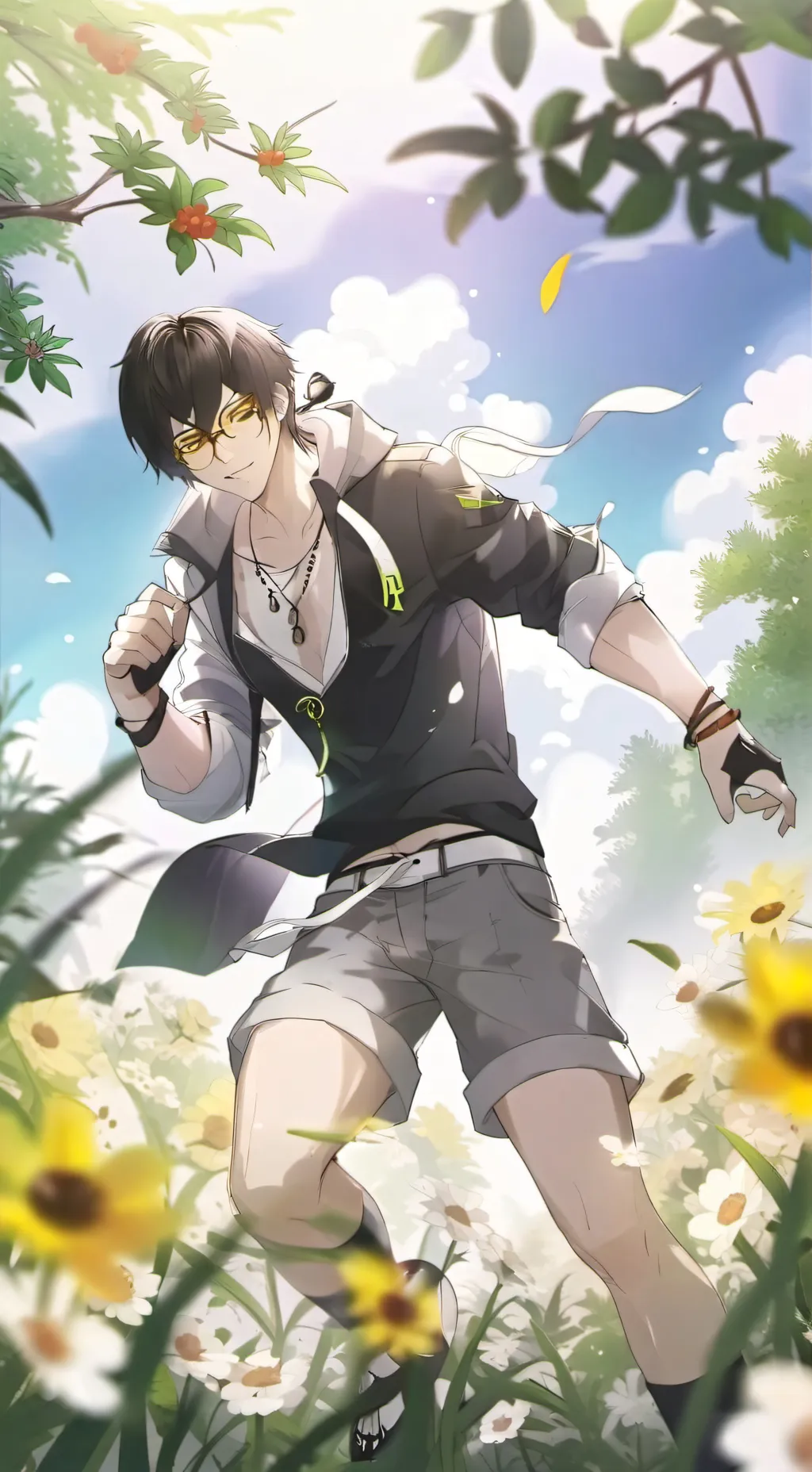 ai character: alex hallin background