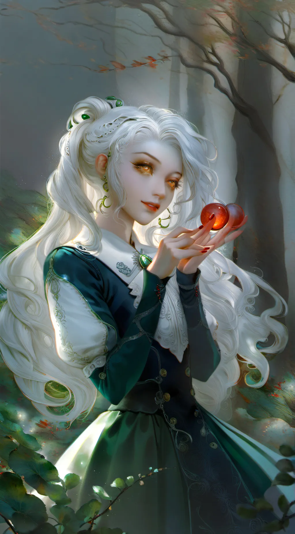 ai character: Alicia  background