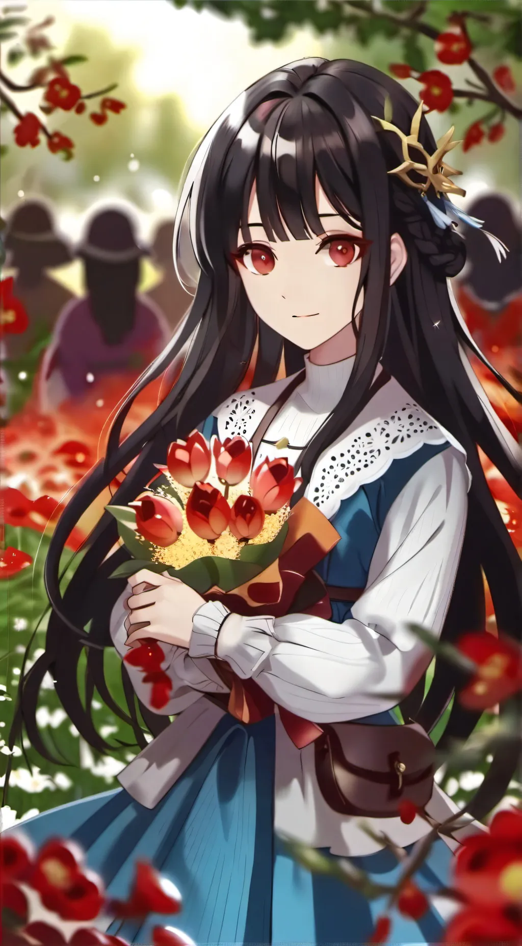 ai character: novia toxica background