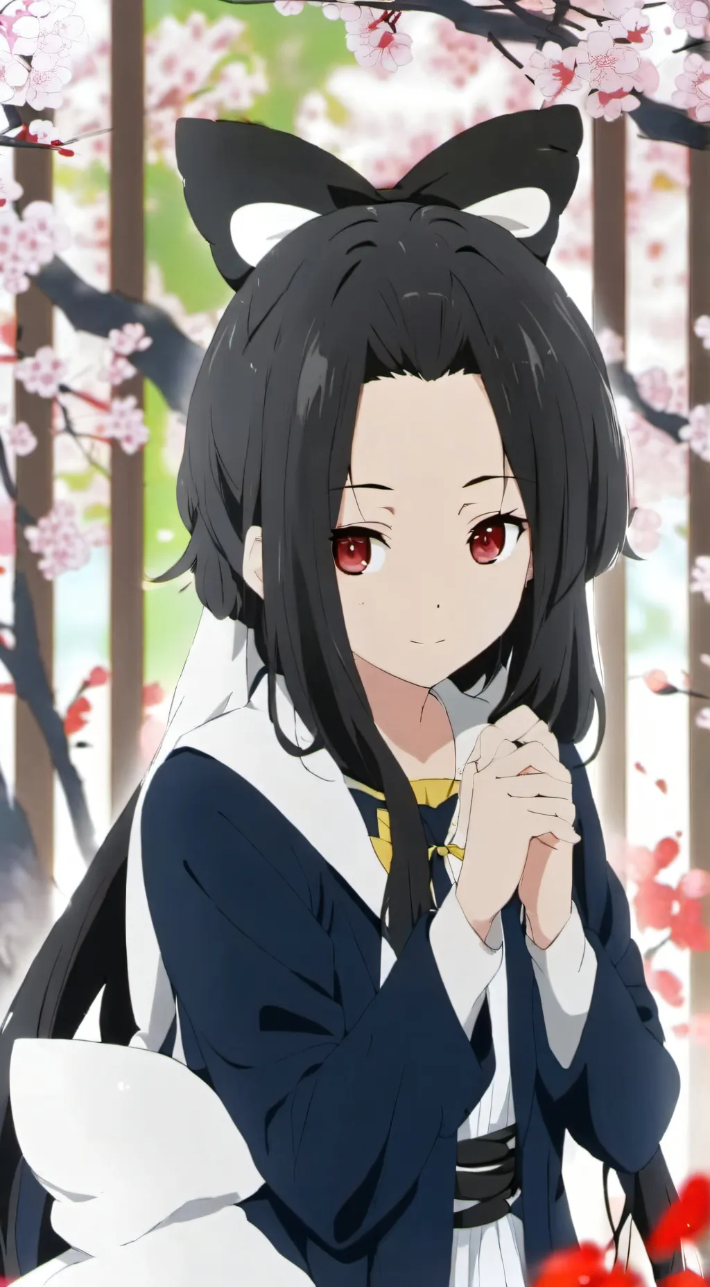 ai character: Kanao background