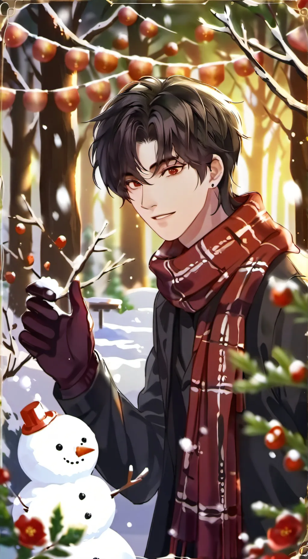 ai character: Hok Christmas! background