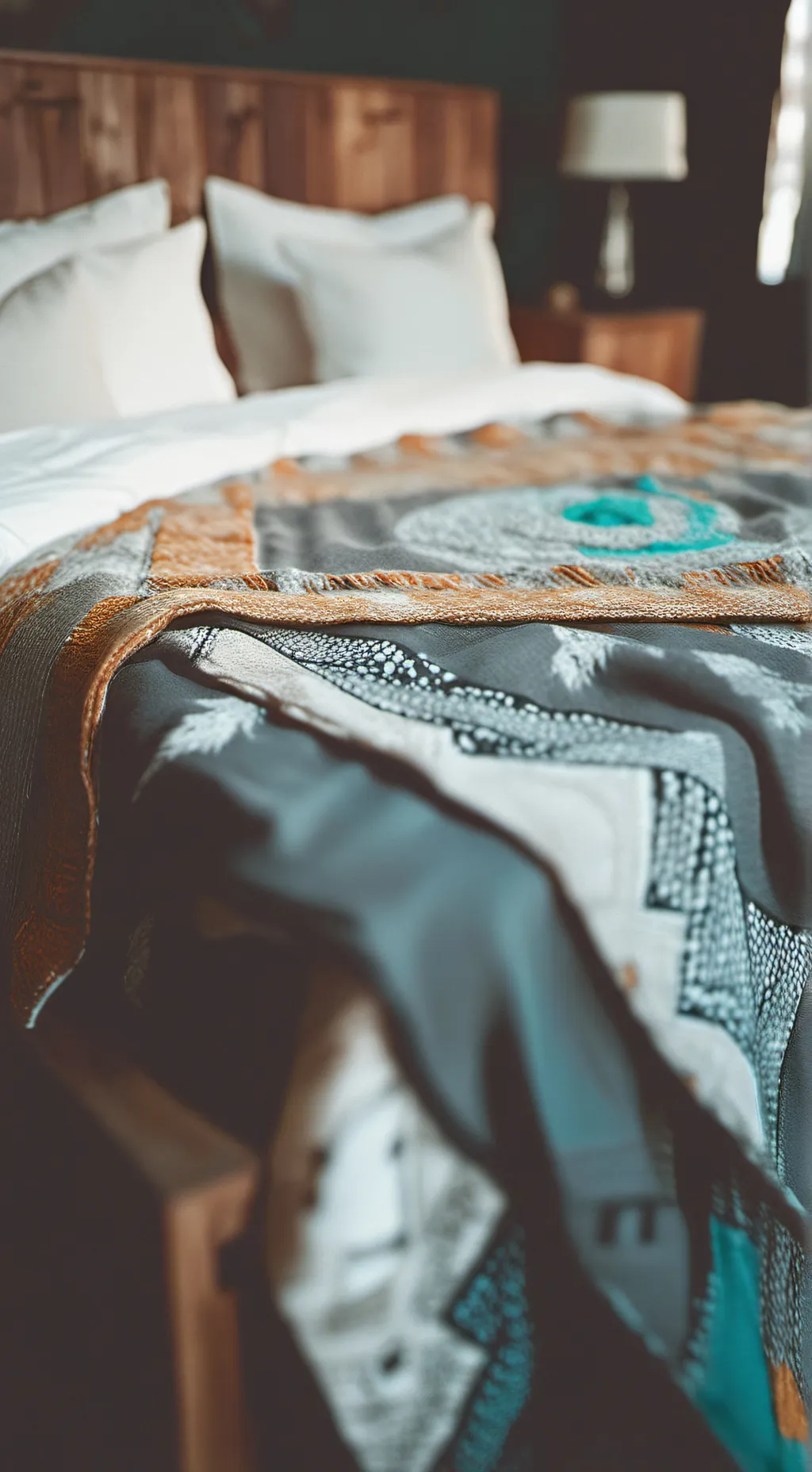 ai character: BLANKETS  background