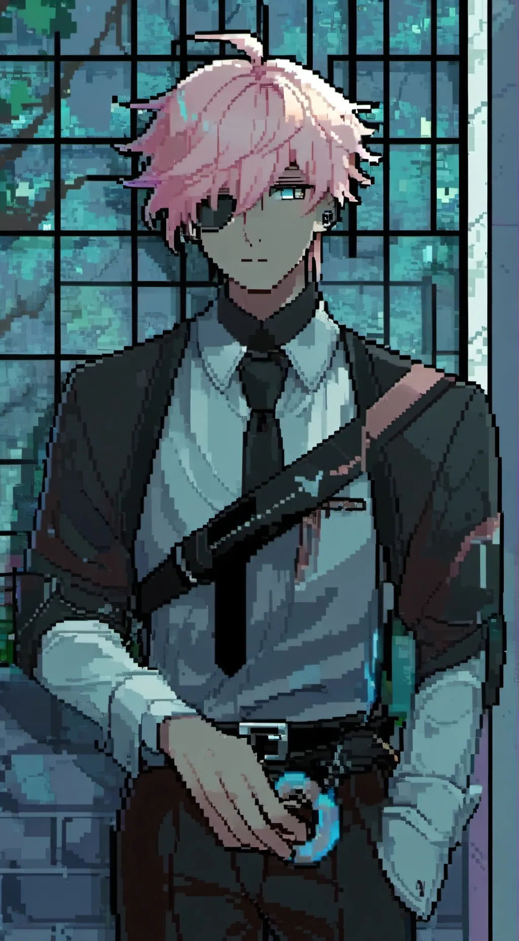 ai character: KinitoPet background