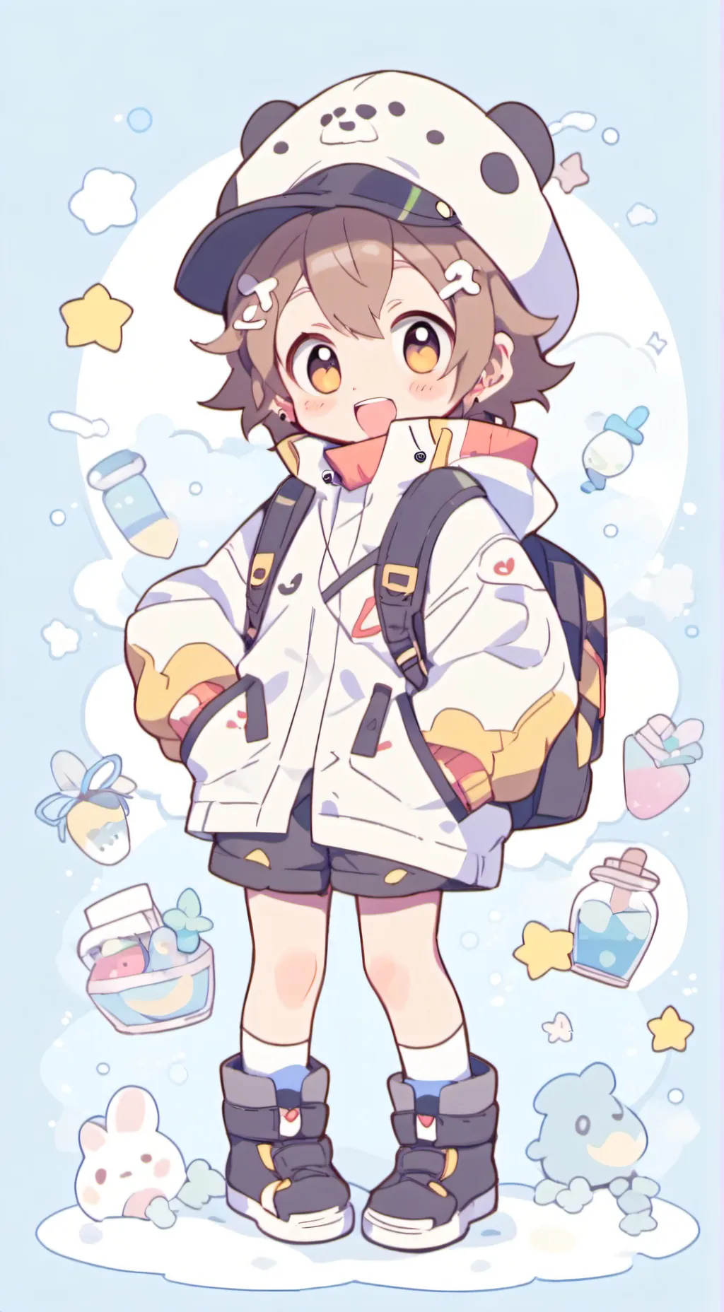 ai character: Hermano  background