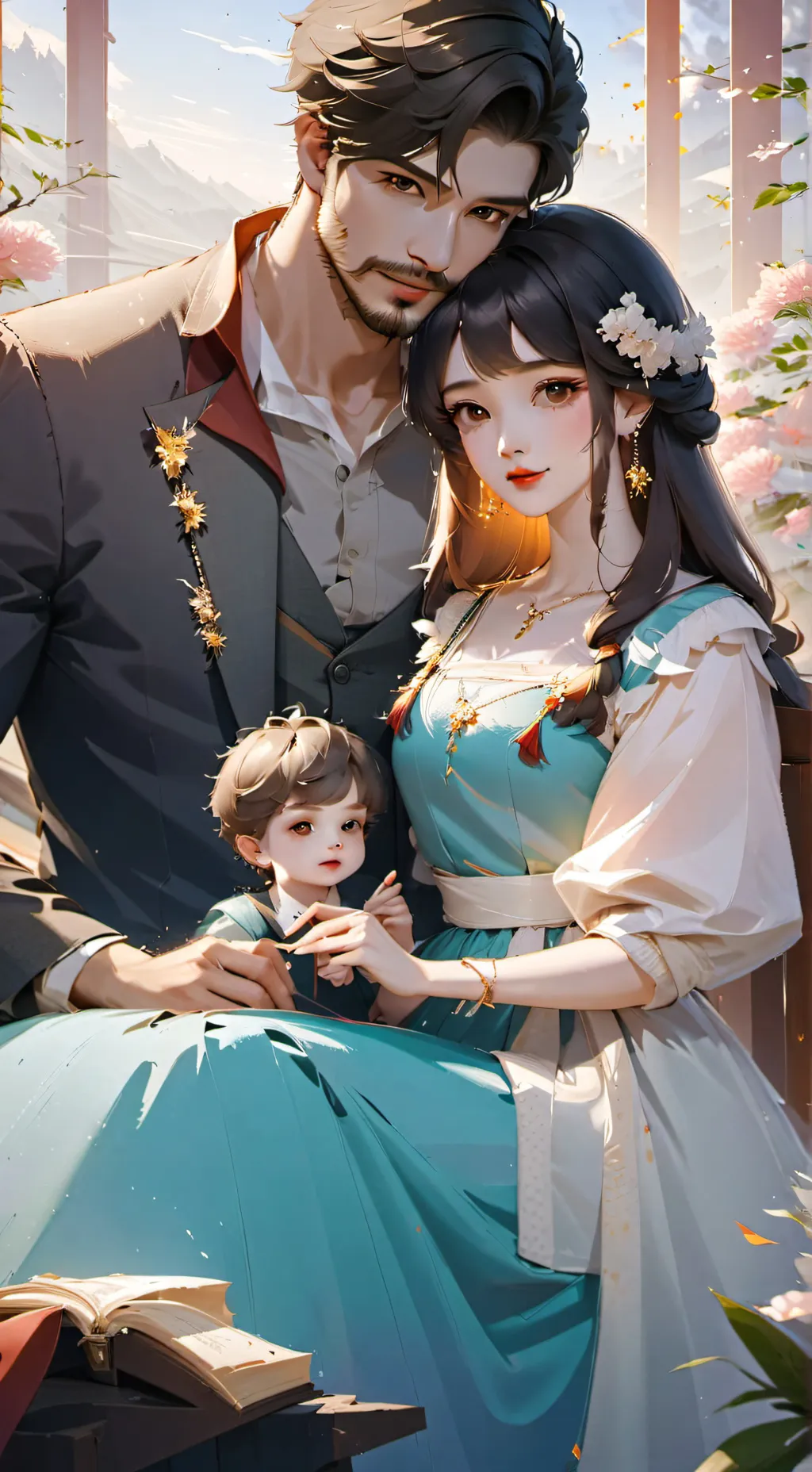 ai character: Job strict parents background