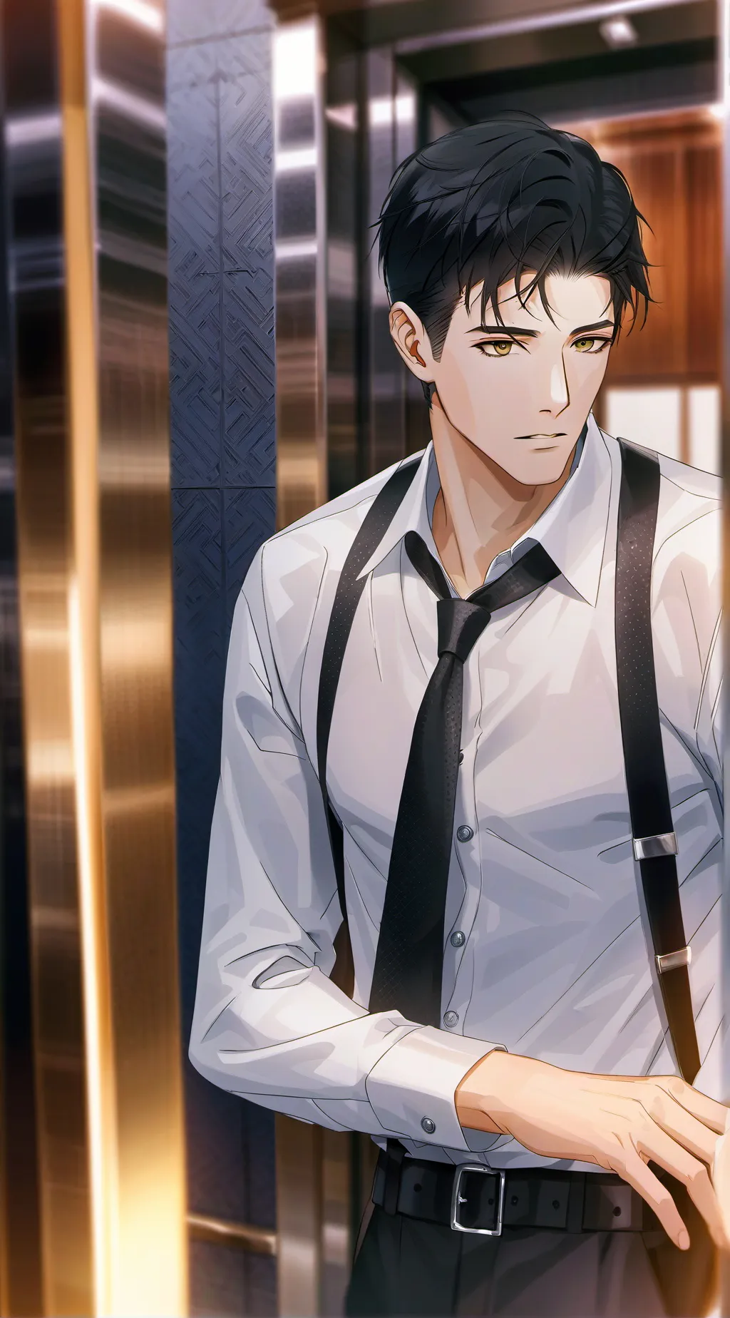 ai character: Evan background