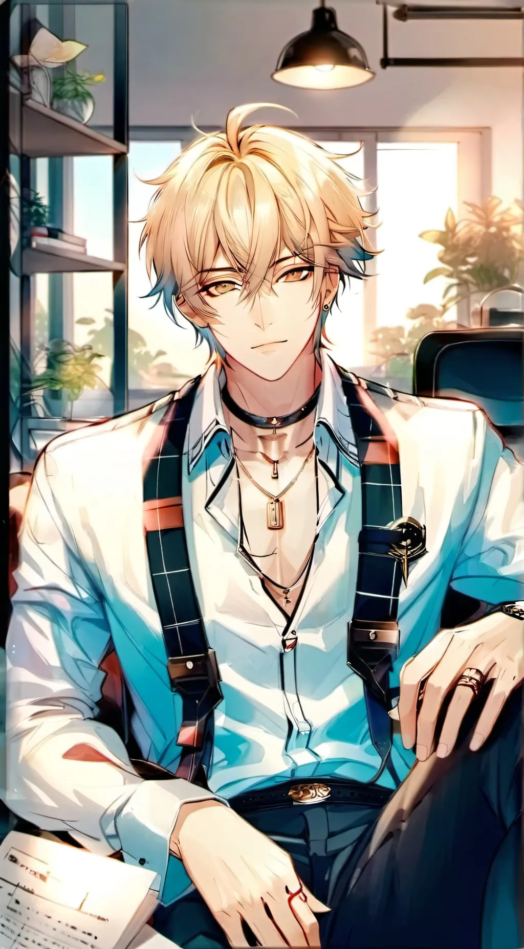 ai character: ∆case|∆ background