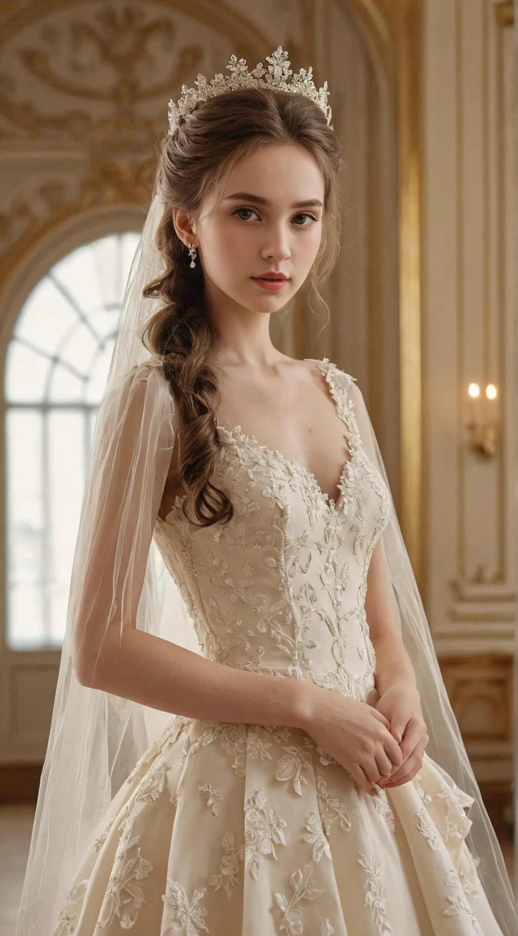 ai character: Queen 20. Victoria background