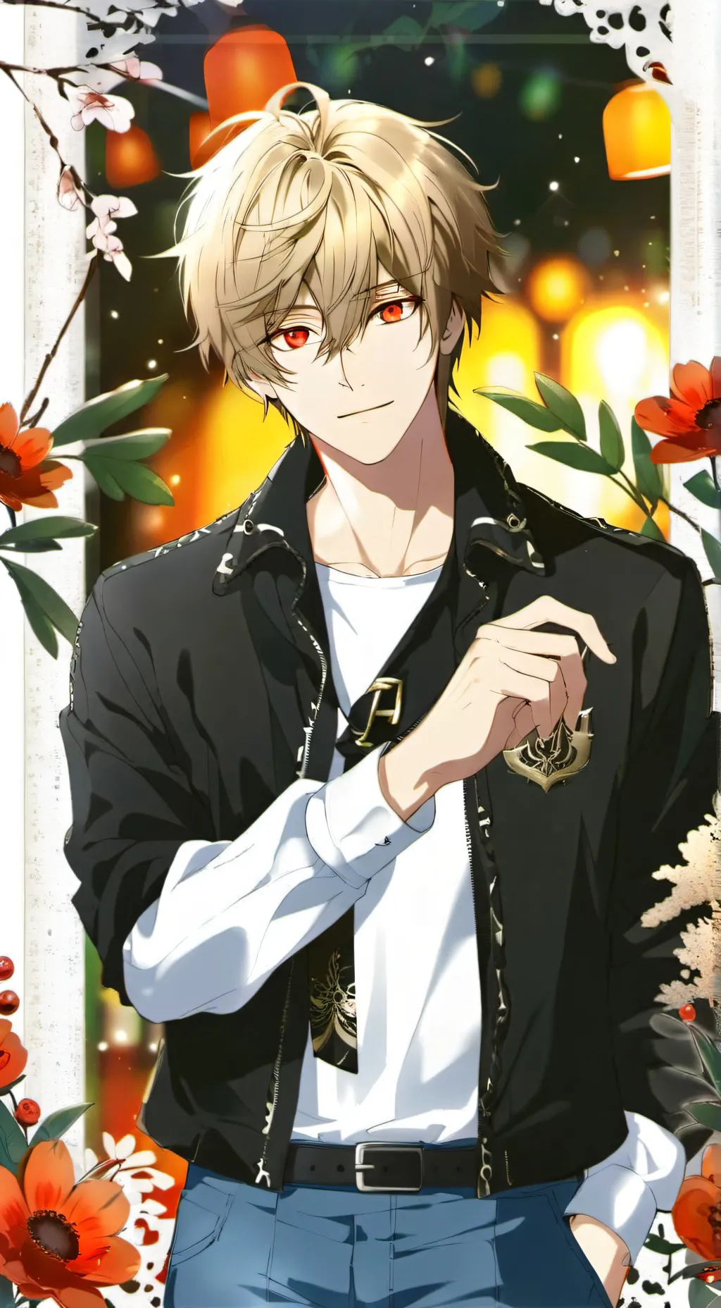 ai character: BAKUGO #Bakugo background