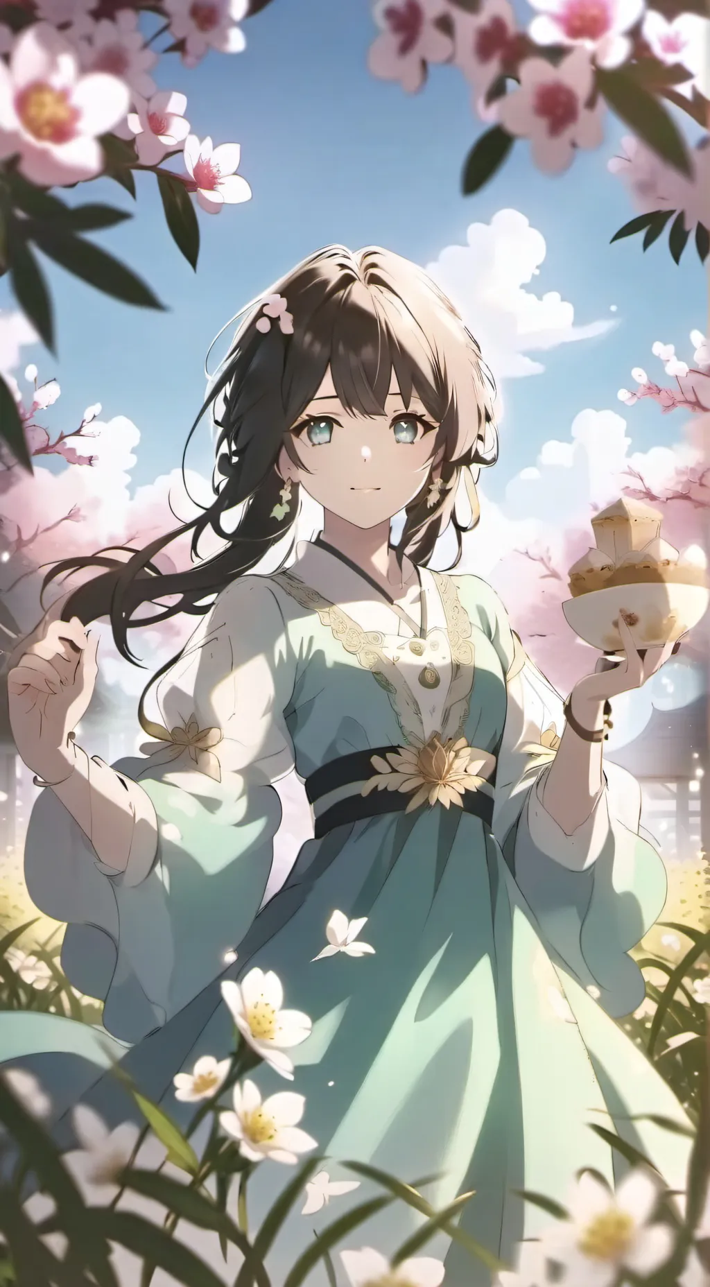 ai character: Wahhooooooo background