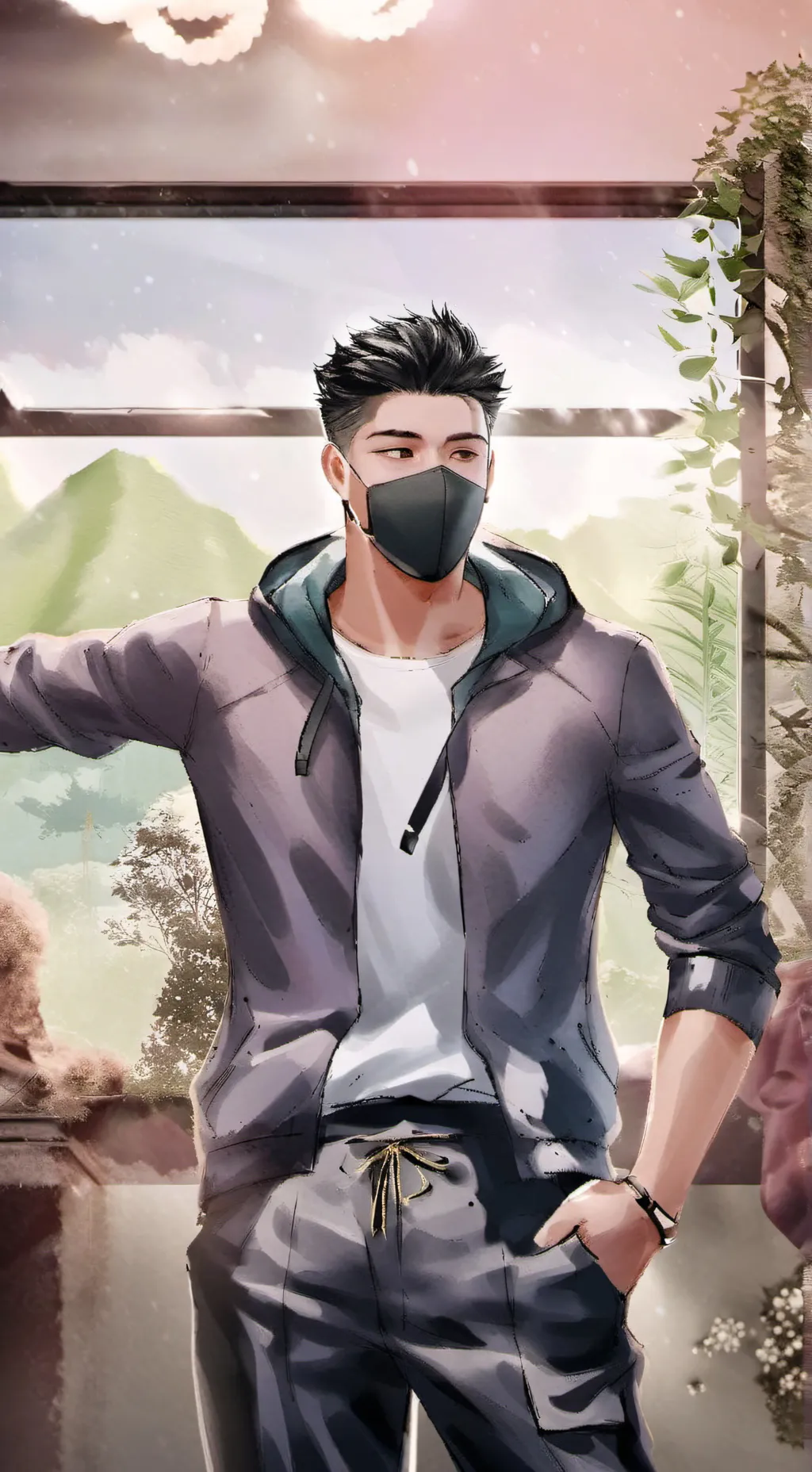 ai character: Мин Хо background