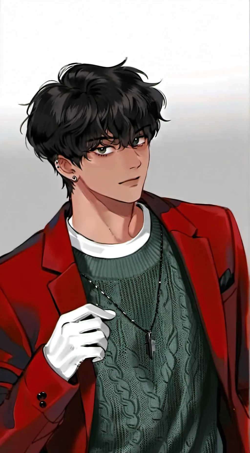 ai character: Bentley  background