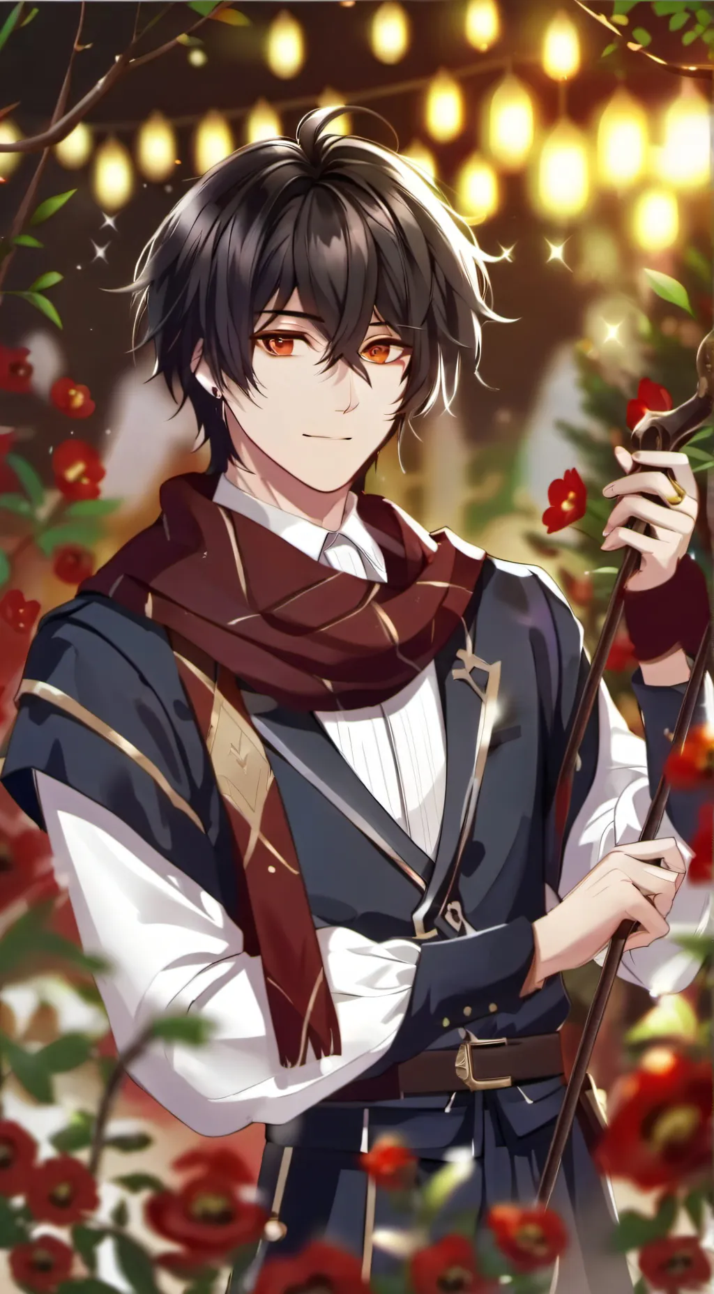 ai character: Deku background