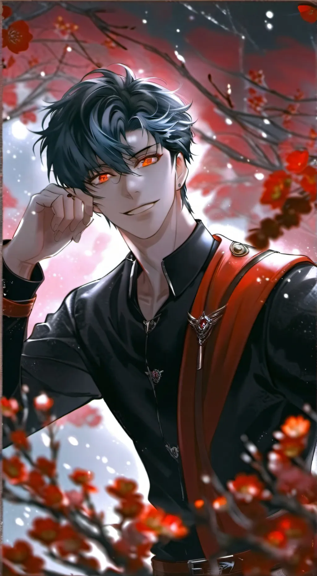 ai character: Conner  background