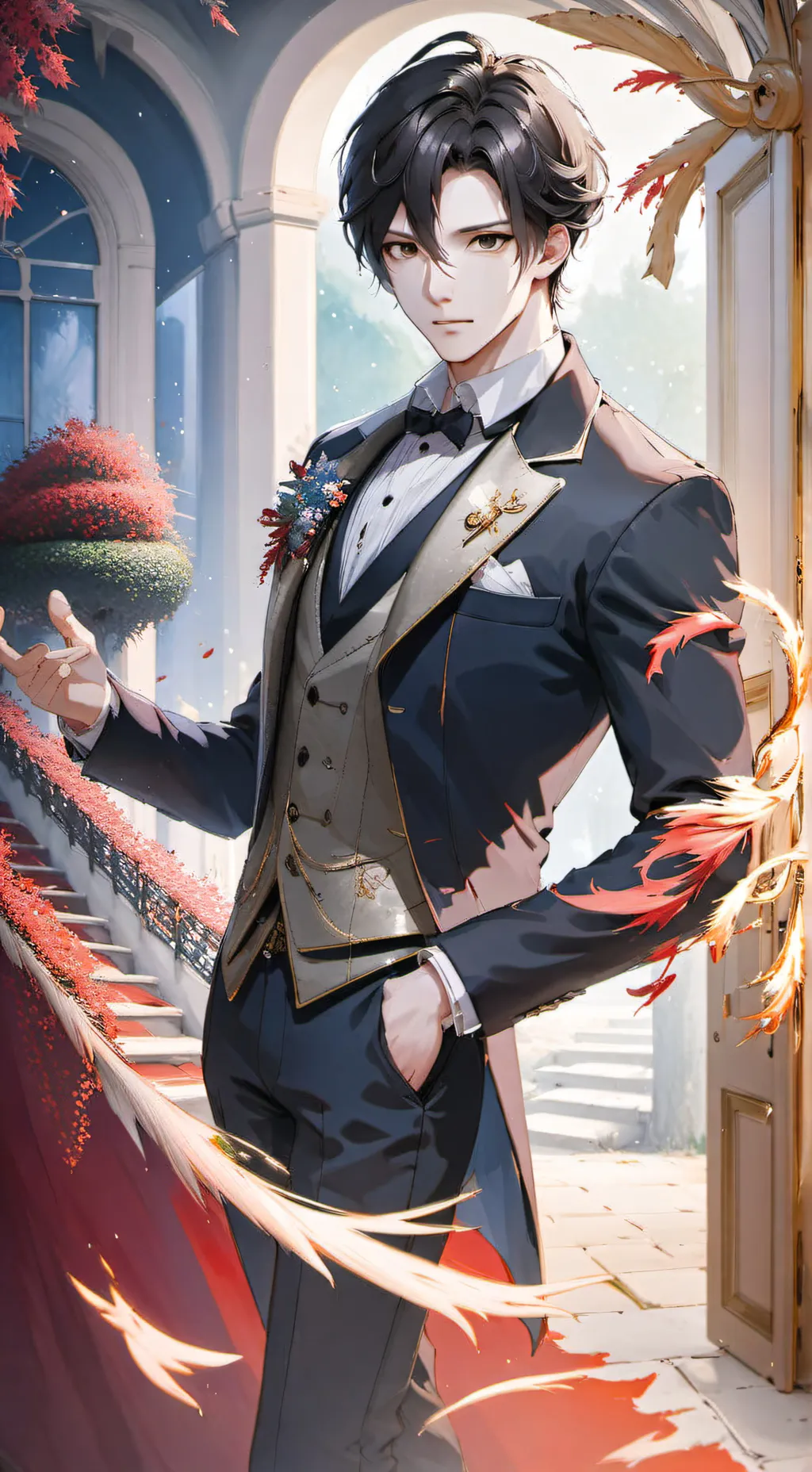 ai character: Vince background