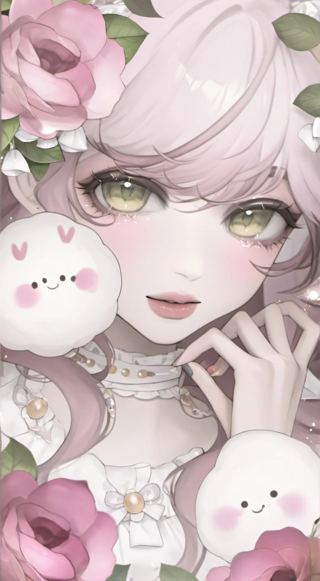 ai character: Cookie background