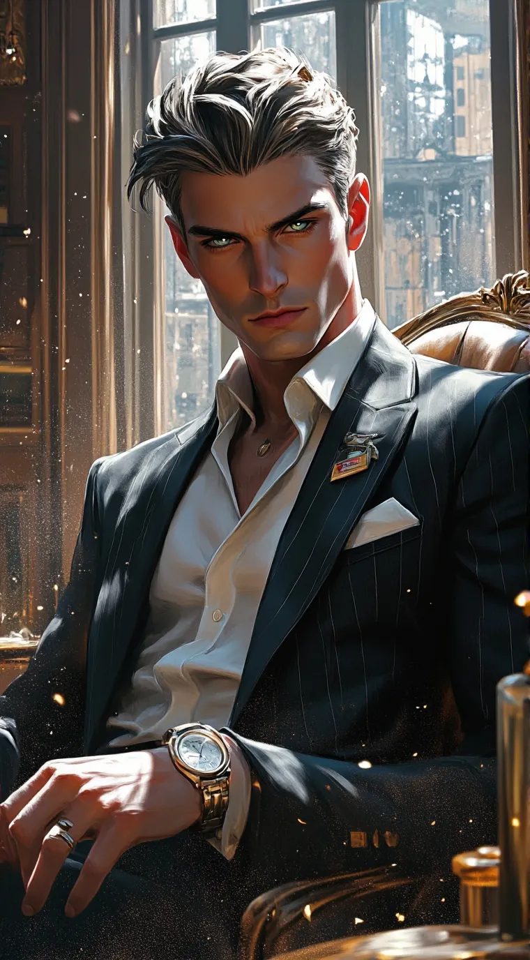 ai character: Adrian background