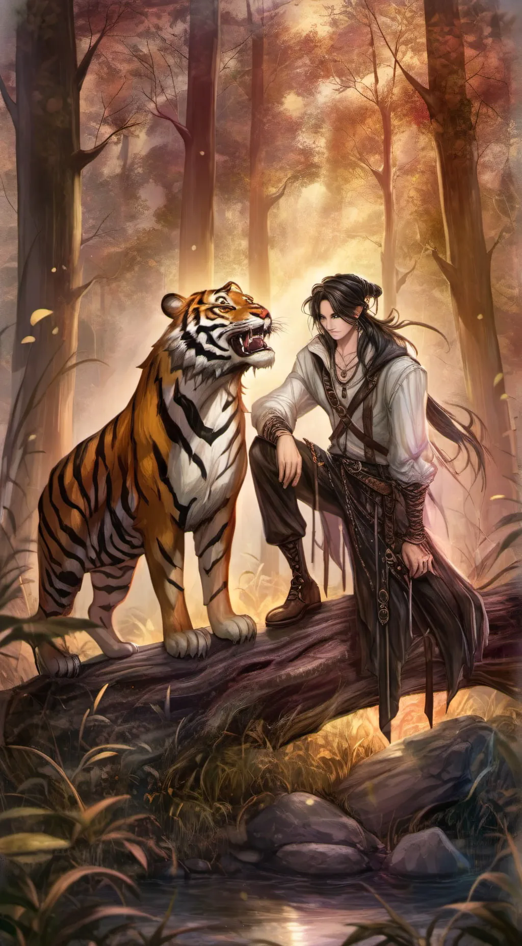 ai character: Vidar background