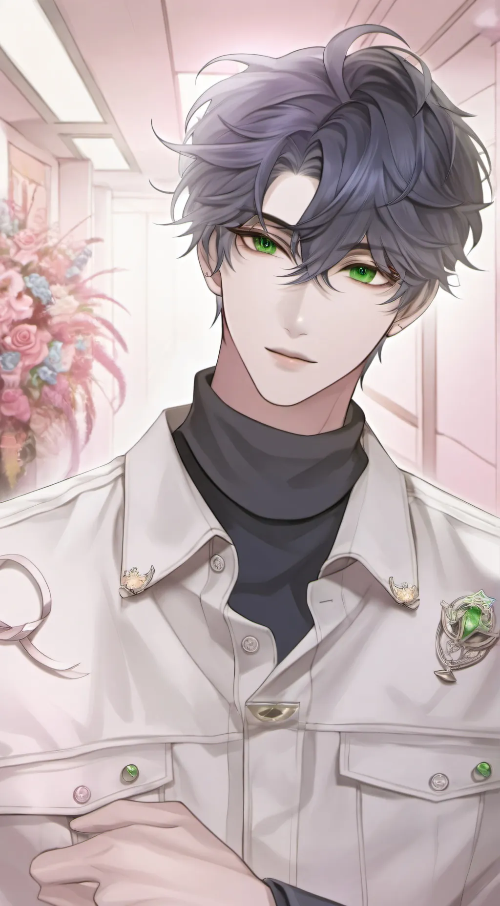 ai character: Michael  background