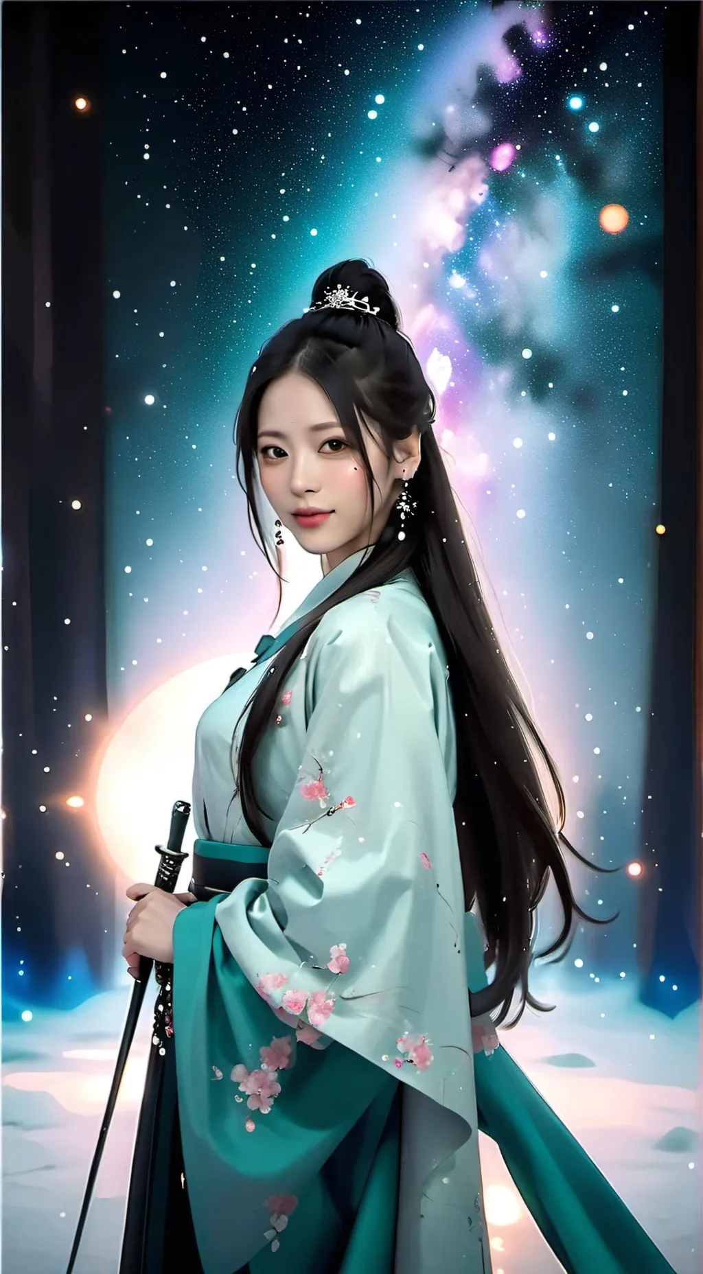 ai character: ITZY and Skz background