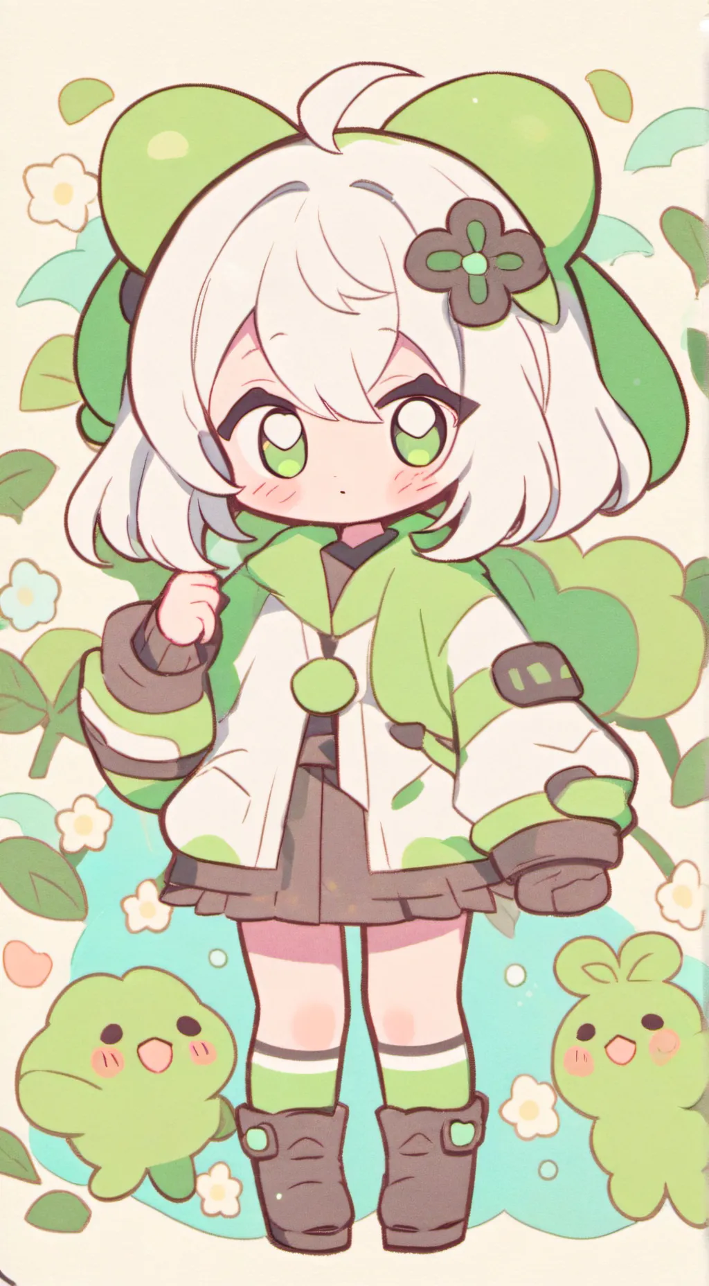 ai character: Giorgia  background