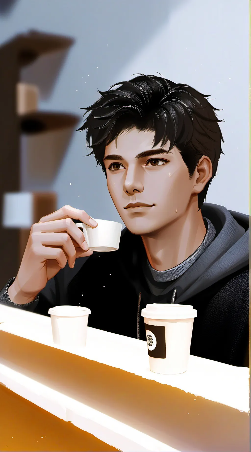 ai character: Ethan background