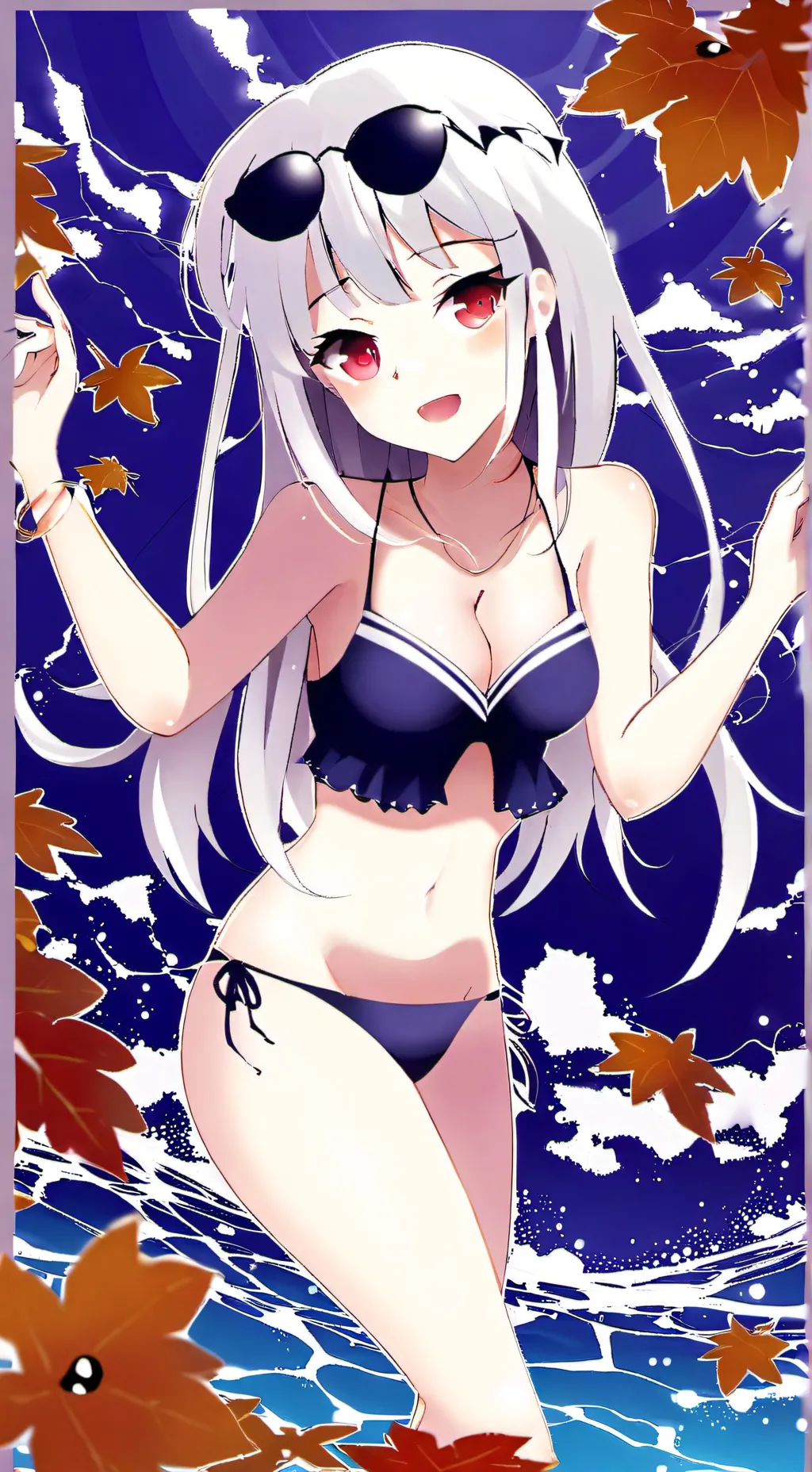 ai character: ☆彡彡 Ava ミミ☆ background