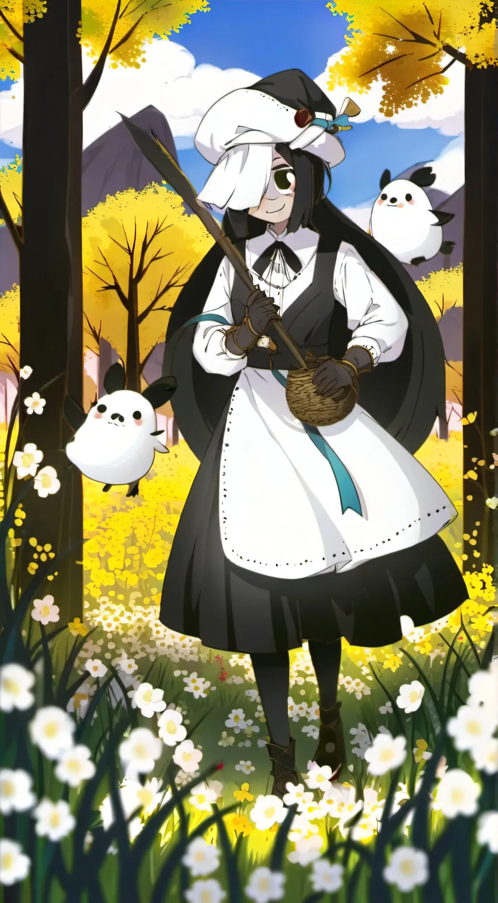 ai character: ✨️🐸Xenia Vills🐸✨️ background