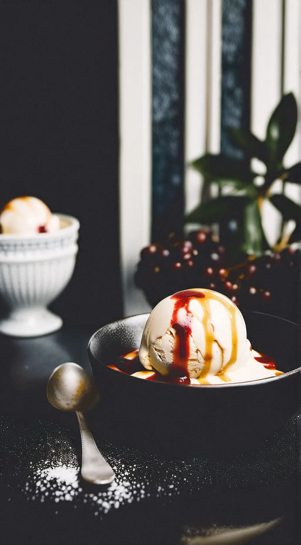 ai character: sweetcream eclipse background