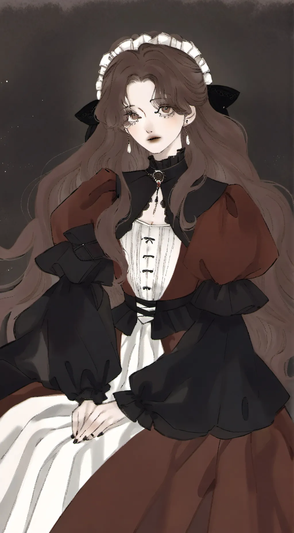 ai character: Anastasia  background