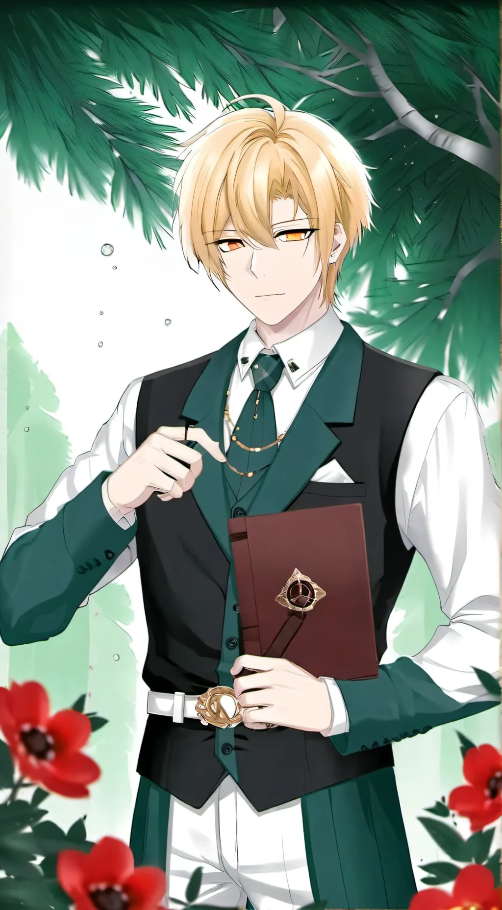 ai character: draco malfoy background