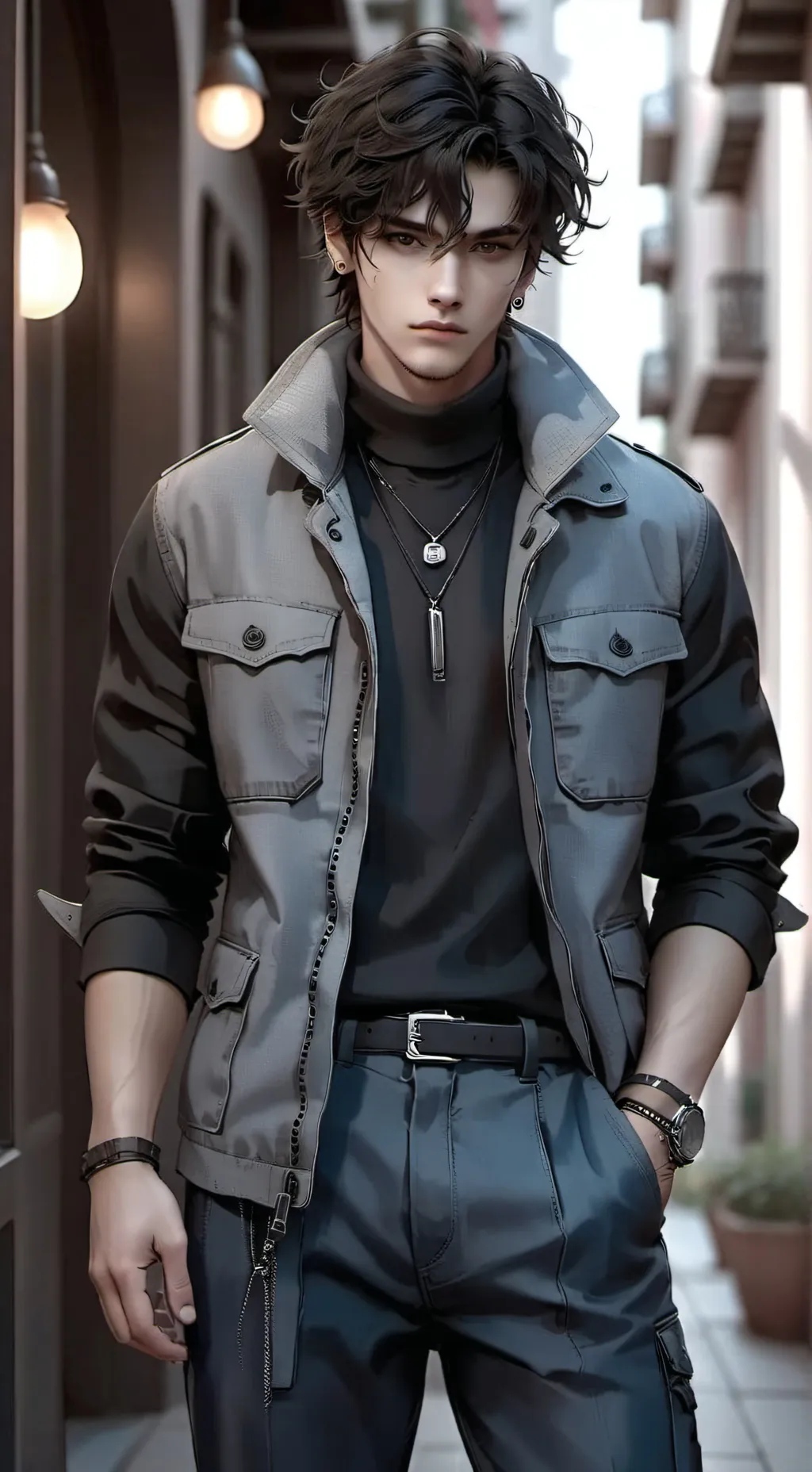 ai character: thiago background