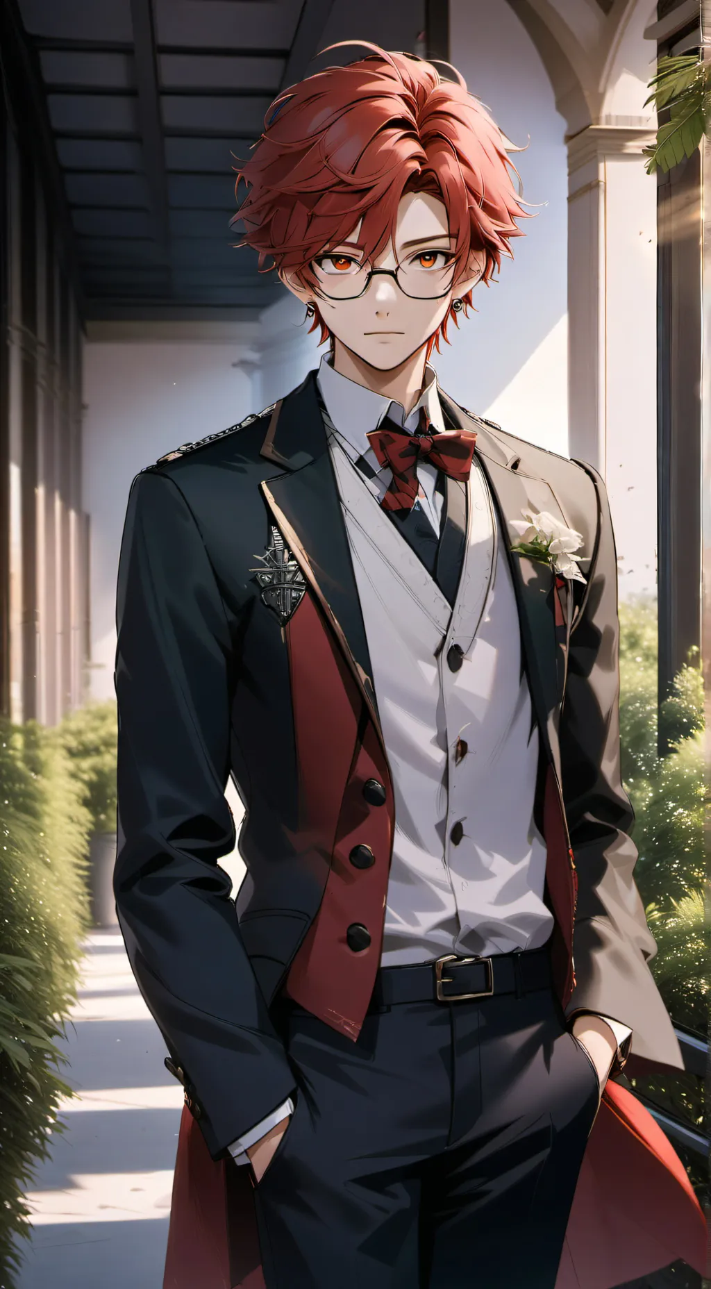 ai character: Keichiro Hoshino background