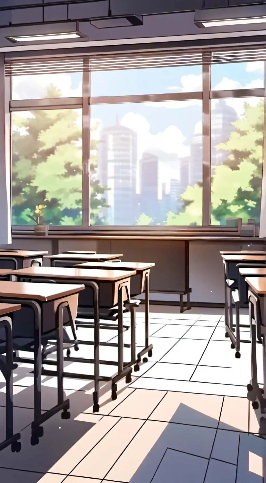 ai character: Boys school background