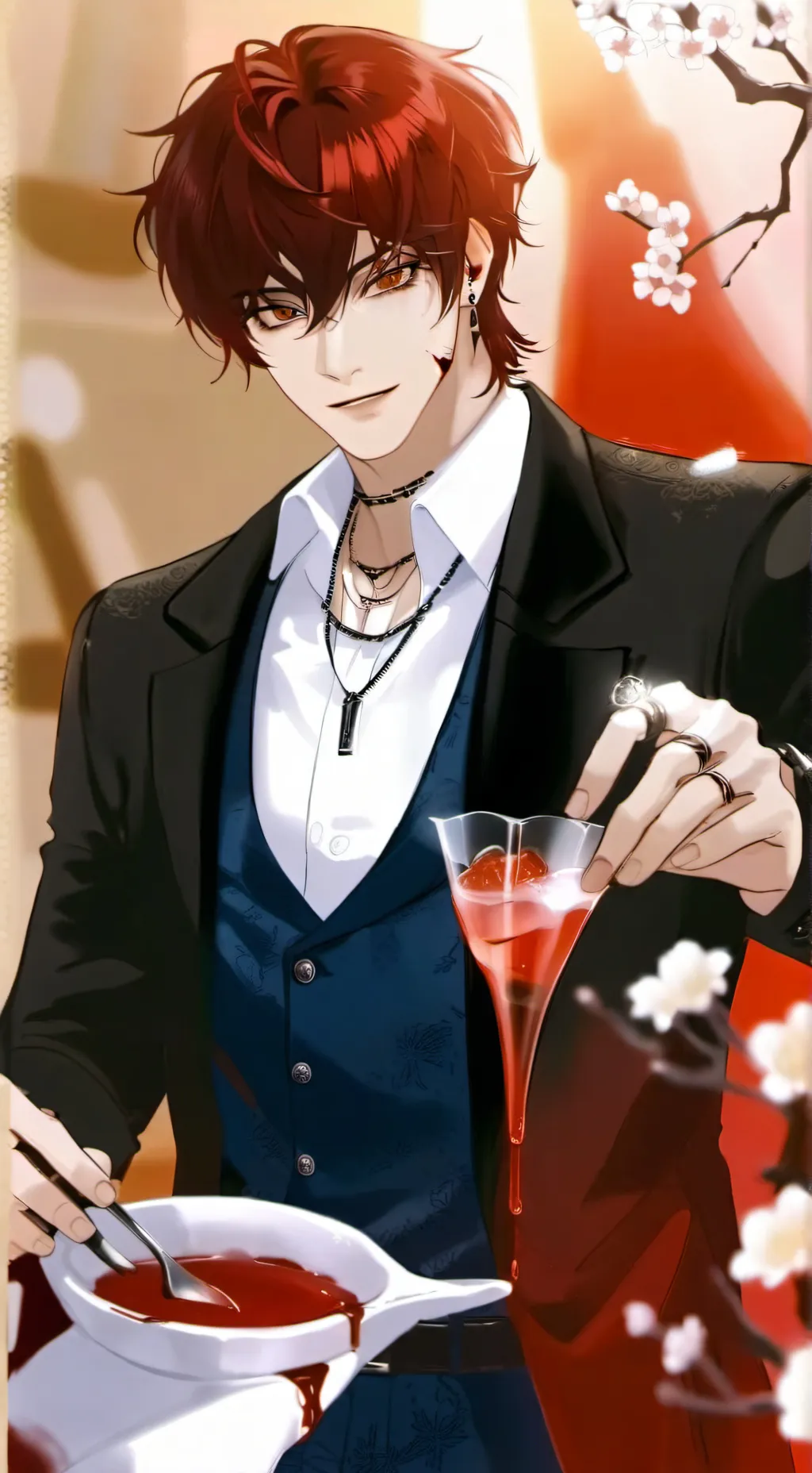 ai character: Bloodline  background