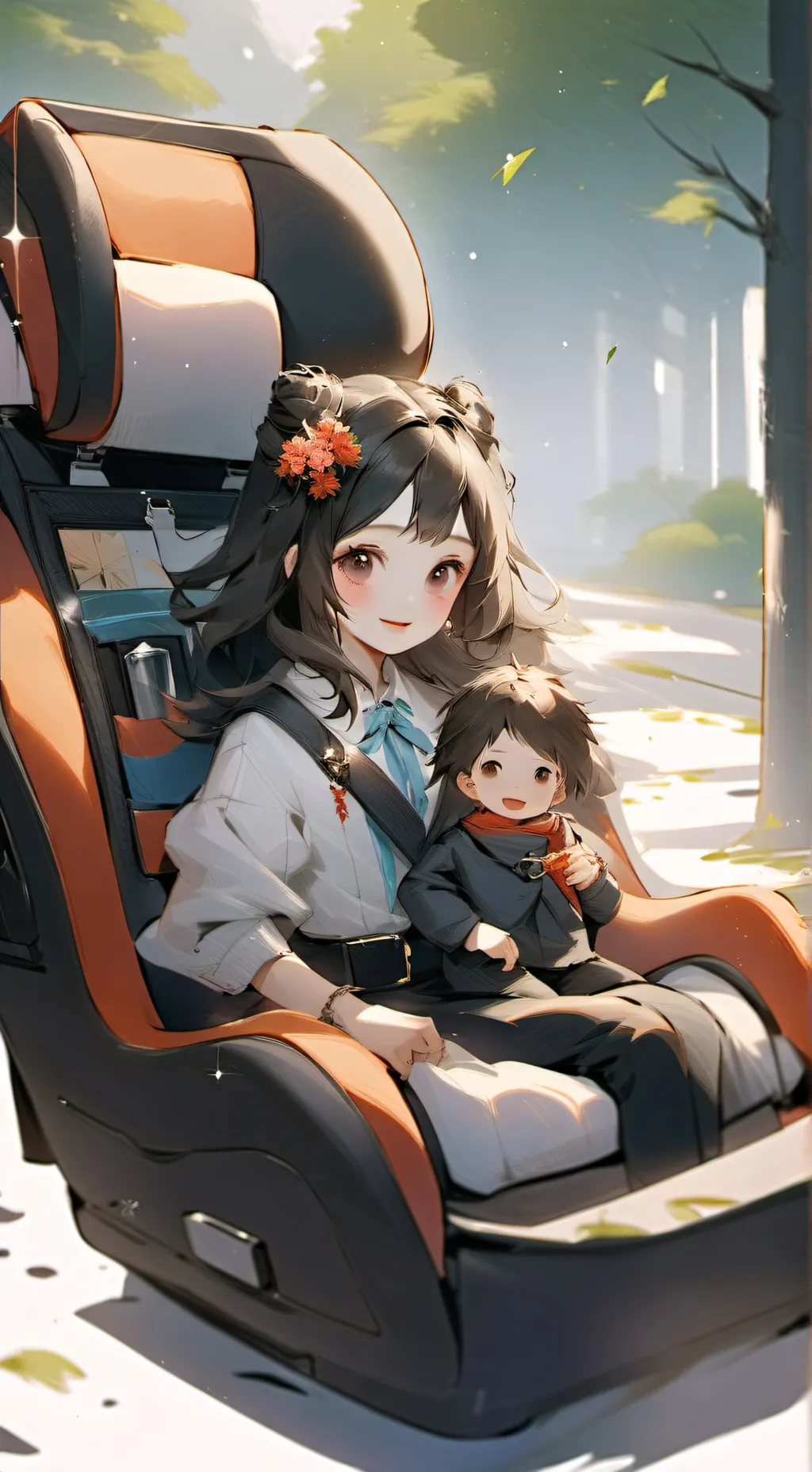 ai character: sprunki roadripp! background