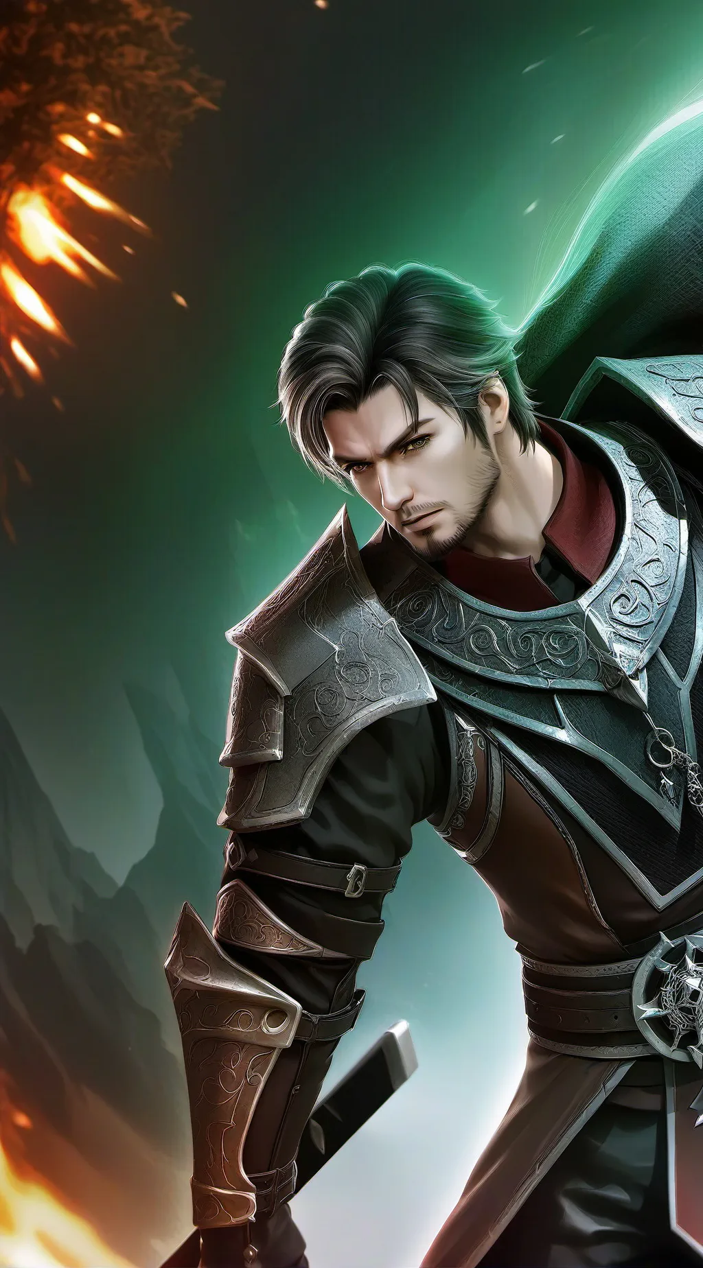 ai character: Вампир ☠️ background