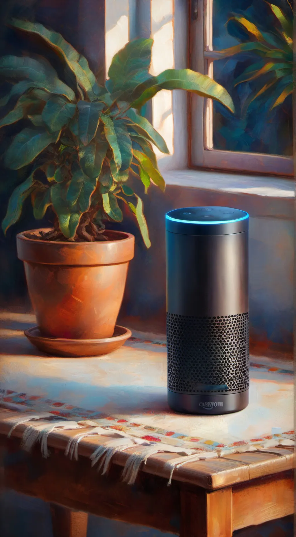 ai character: Alexa background