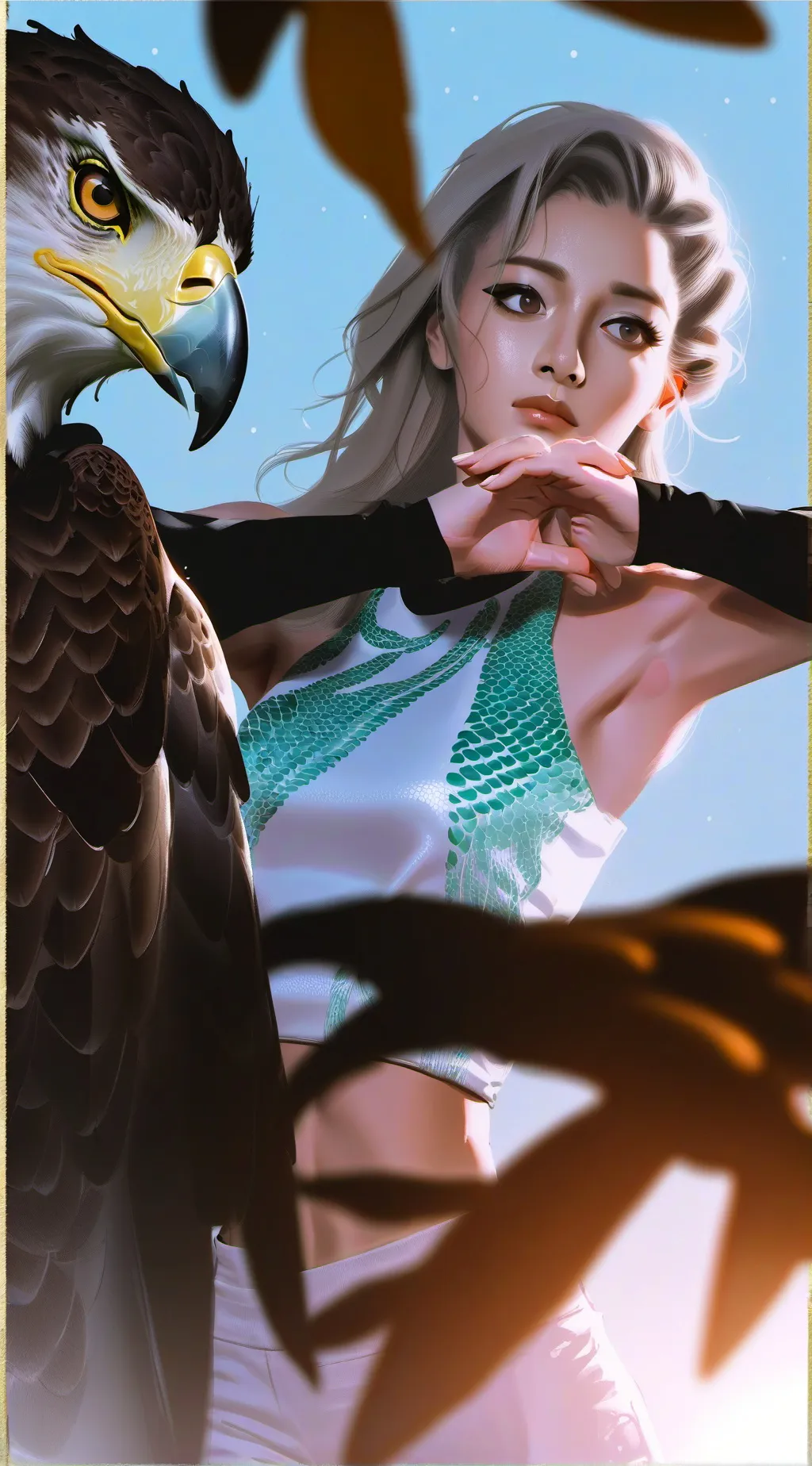 ai character: Richard Anima  background