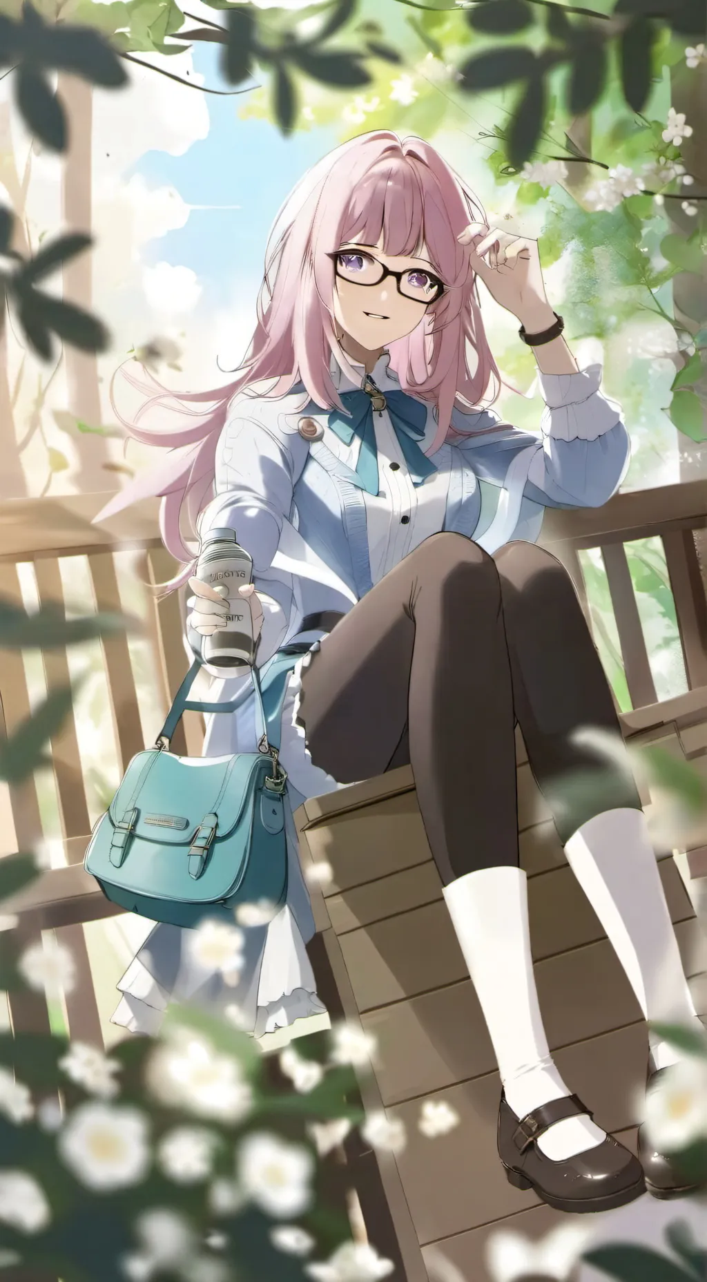 ai character: Lia  background