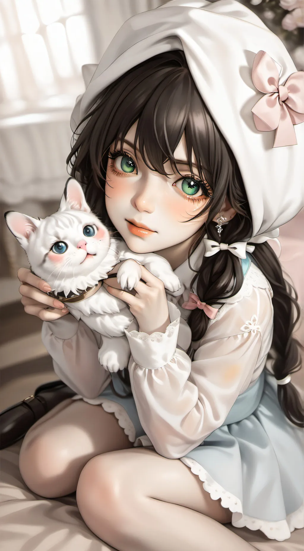 ai character: lily background