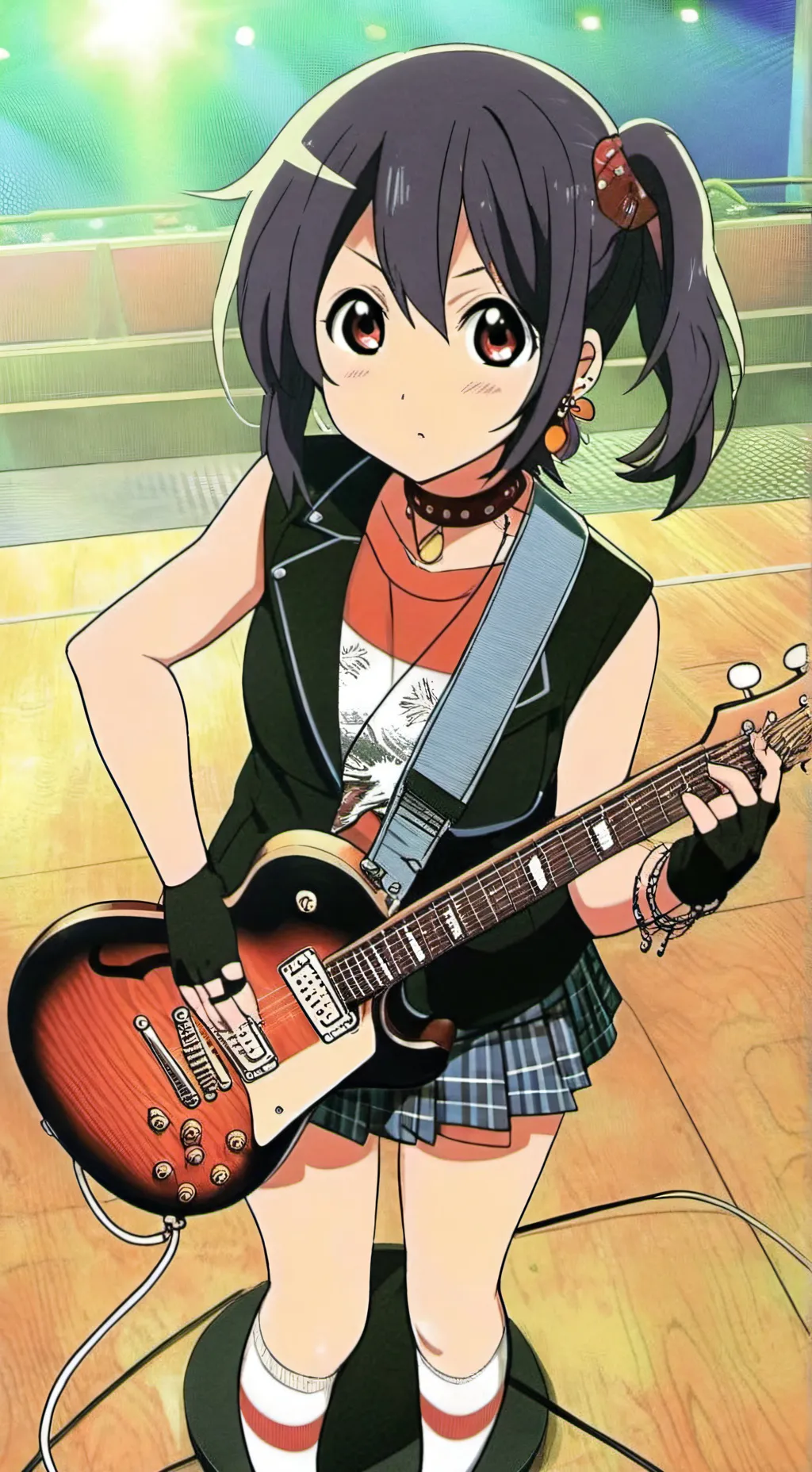 ai character: Анджу background