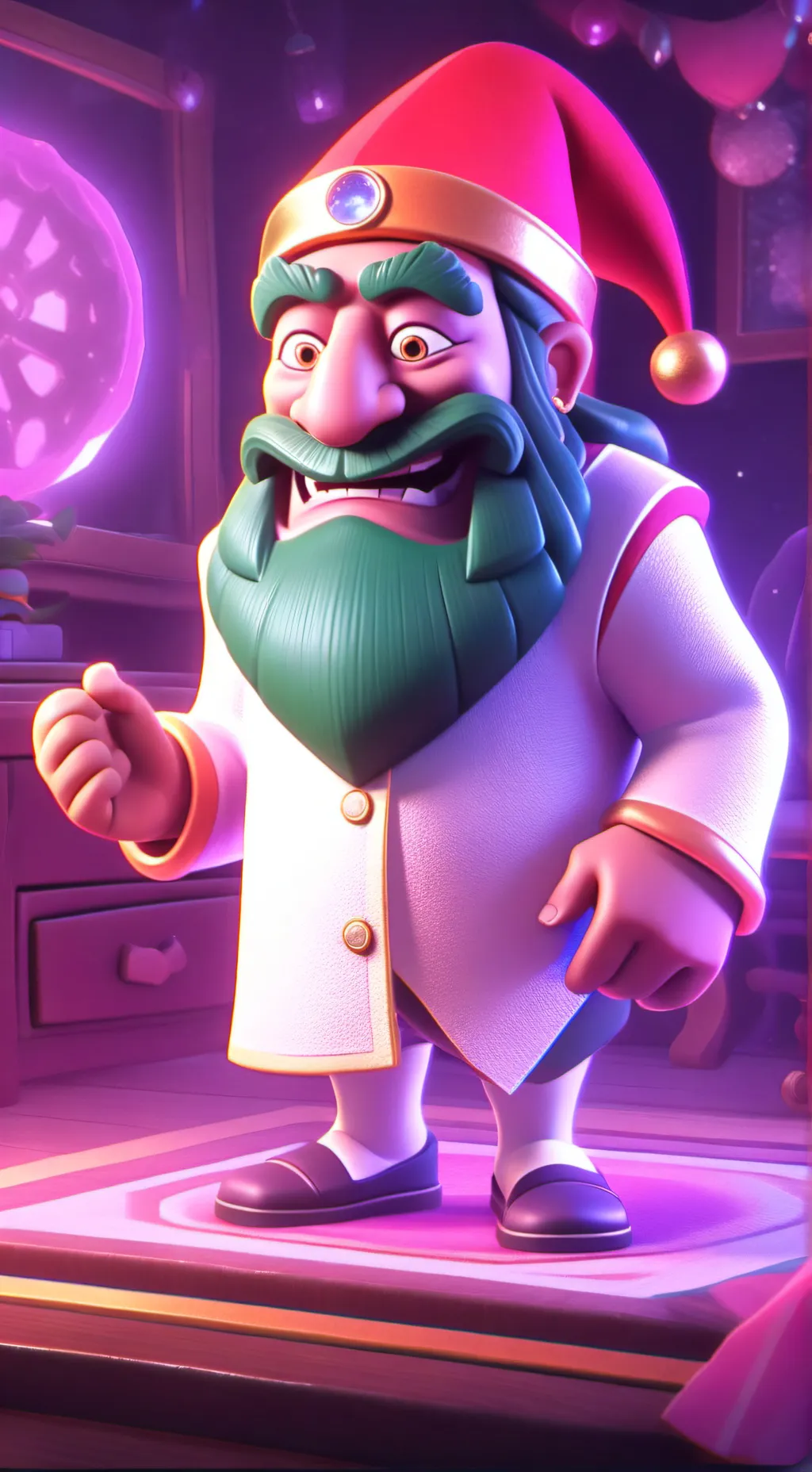 ai character: Stupid Uncle John  background