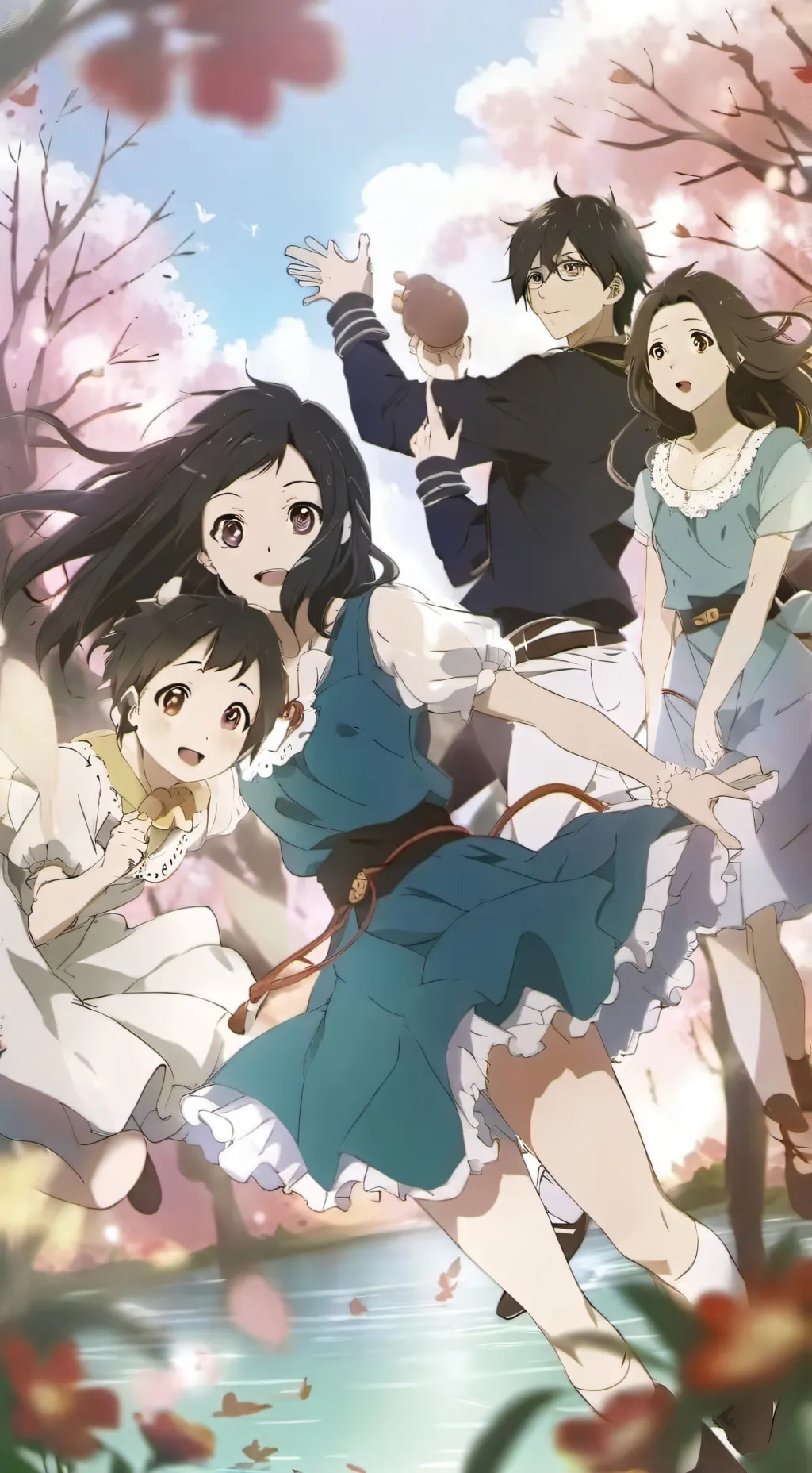 ai character: ur frends background