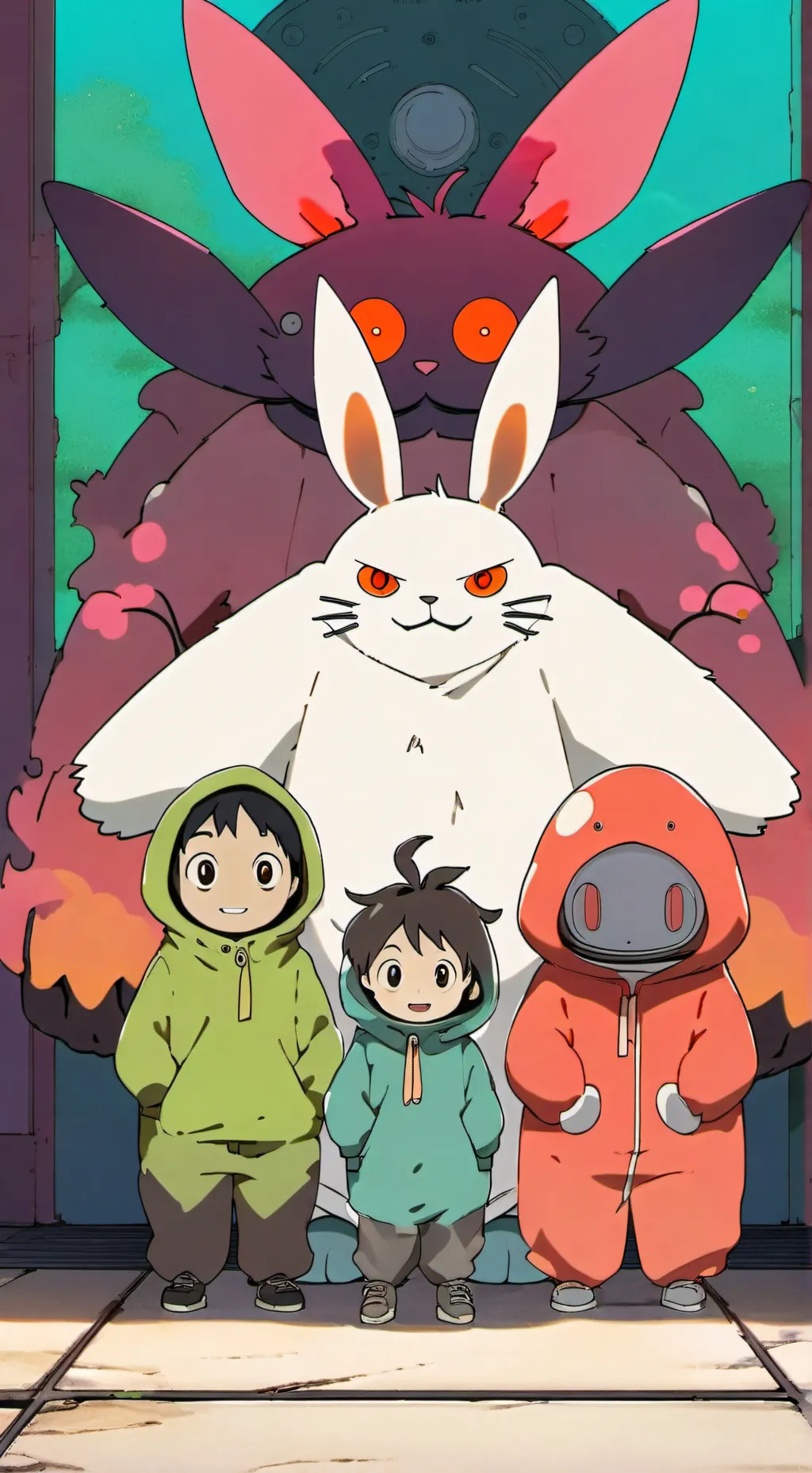 ai character: Shadow and Friends background