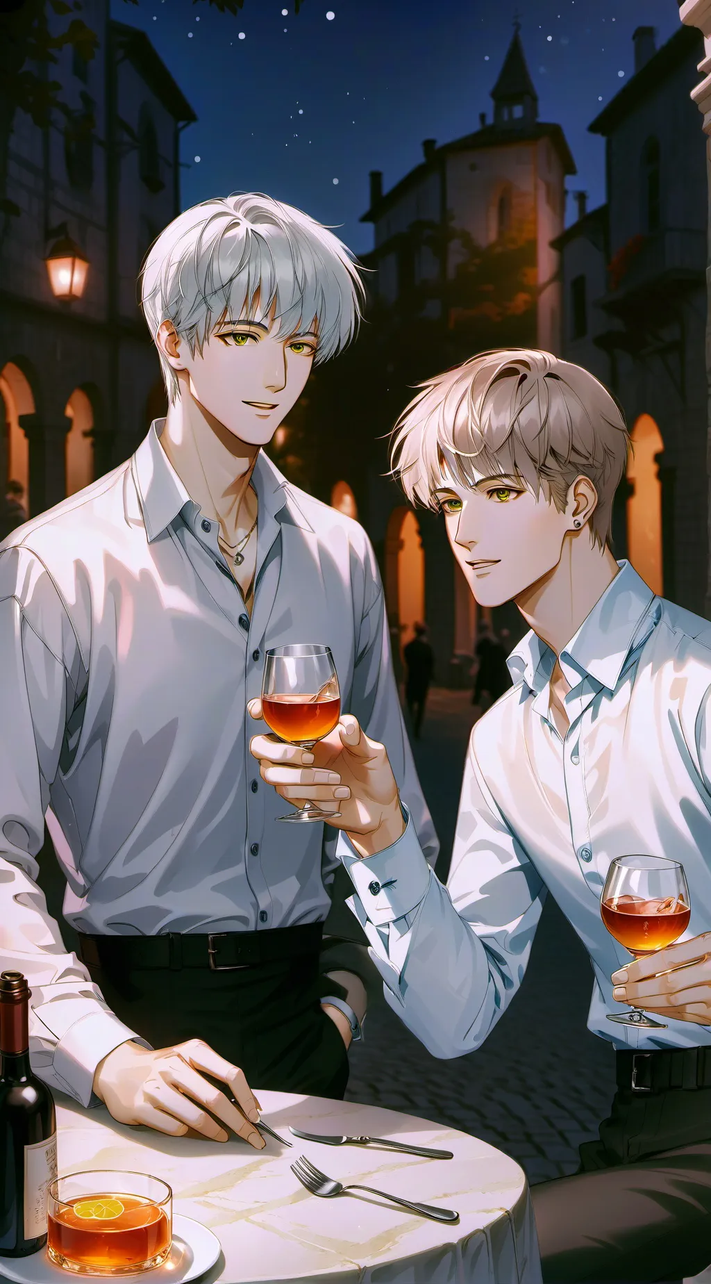 ai character: Lionfield background